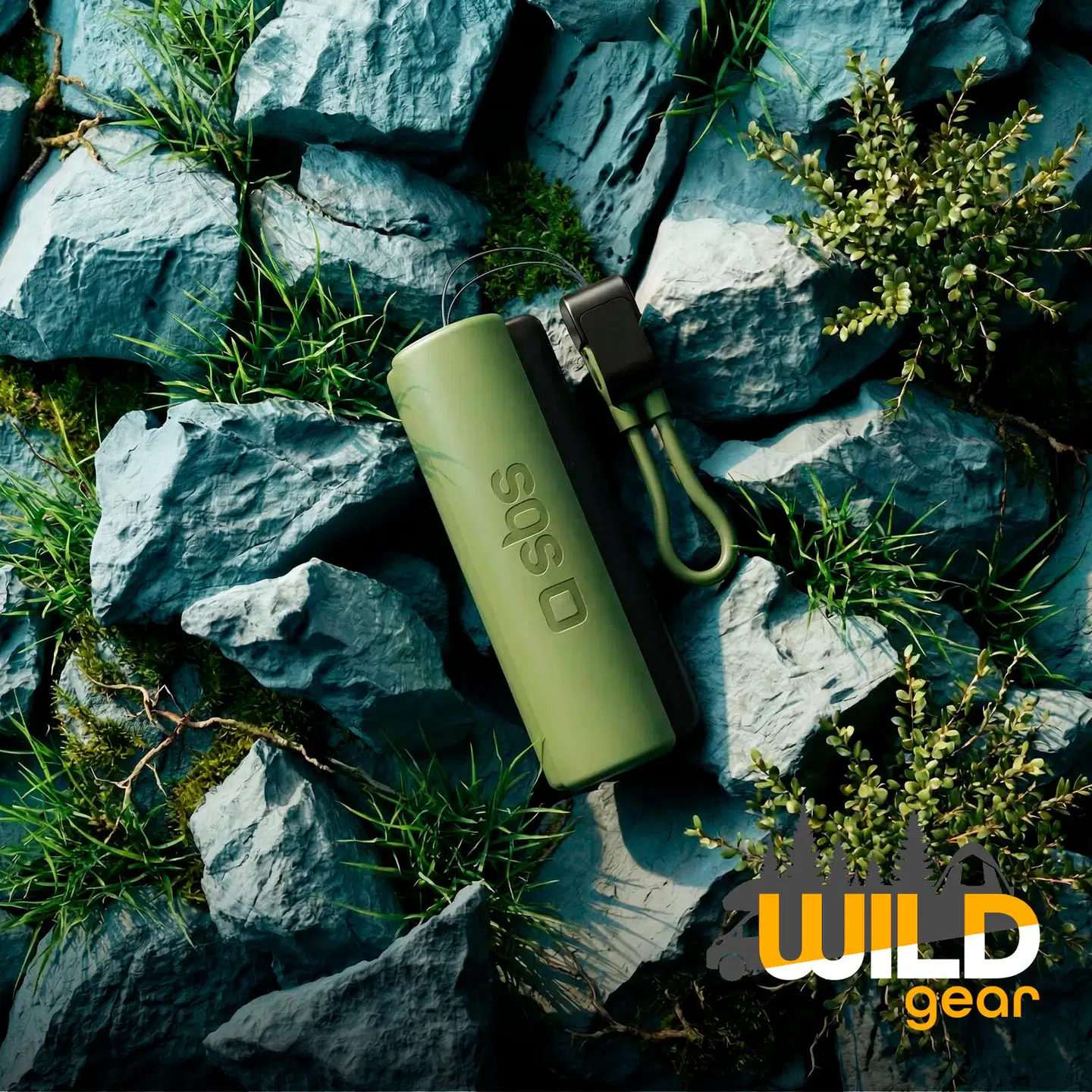 SBS Torch & Power Bank  5000 mAh varavirtalähde LED-taskulampulla - 4