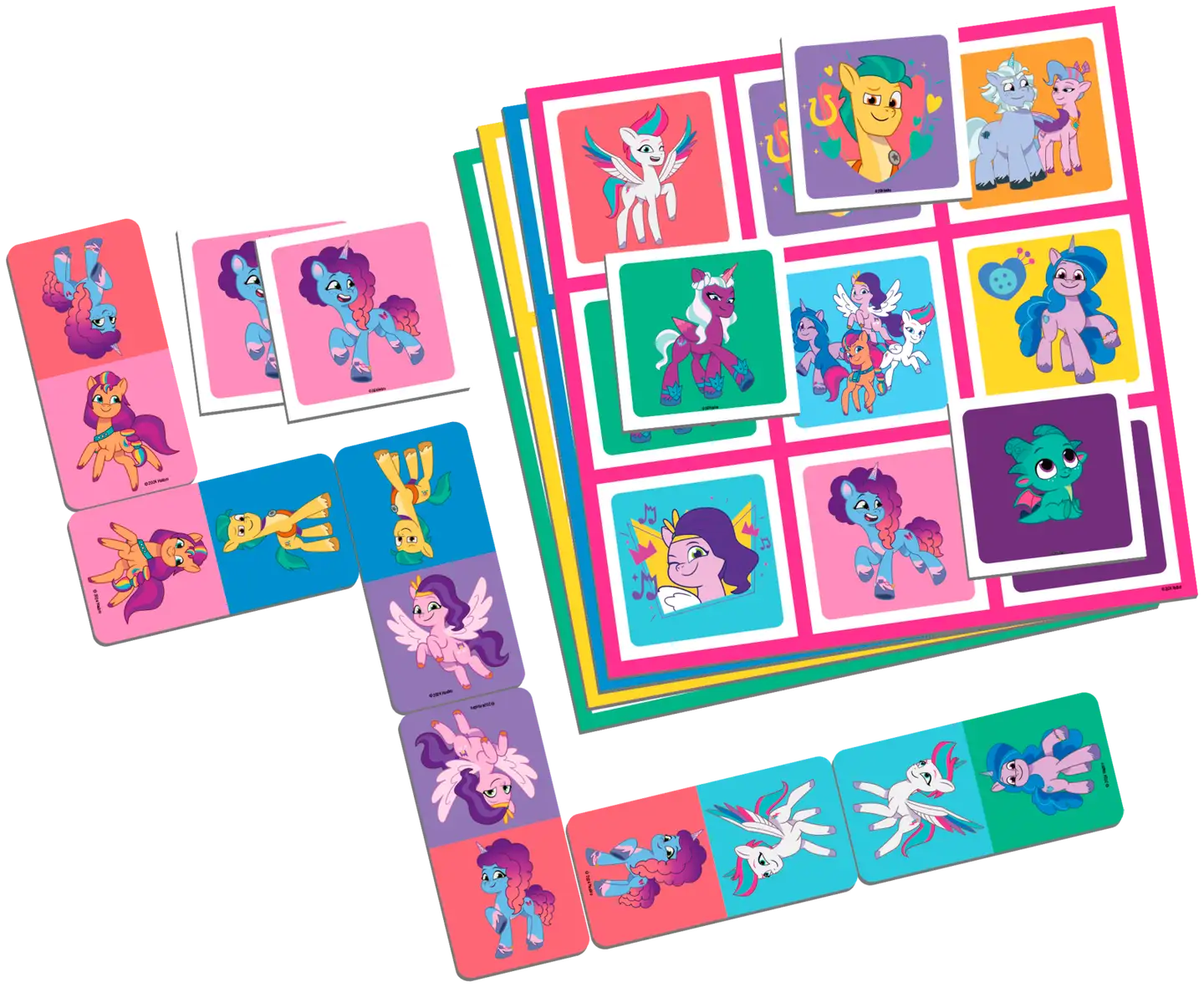 Tactic lautapeli My Little Pony 3 in 1 Lotto, Domino, Memo - 2