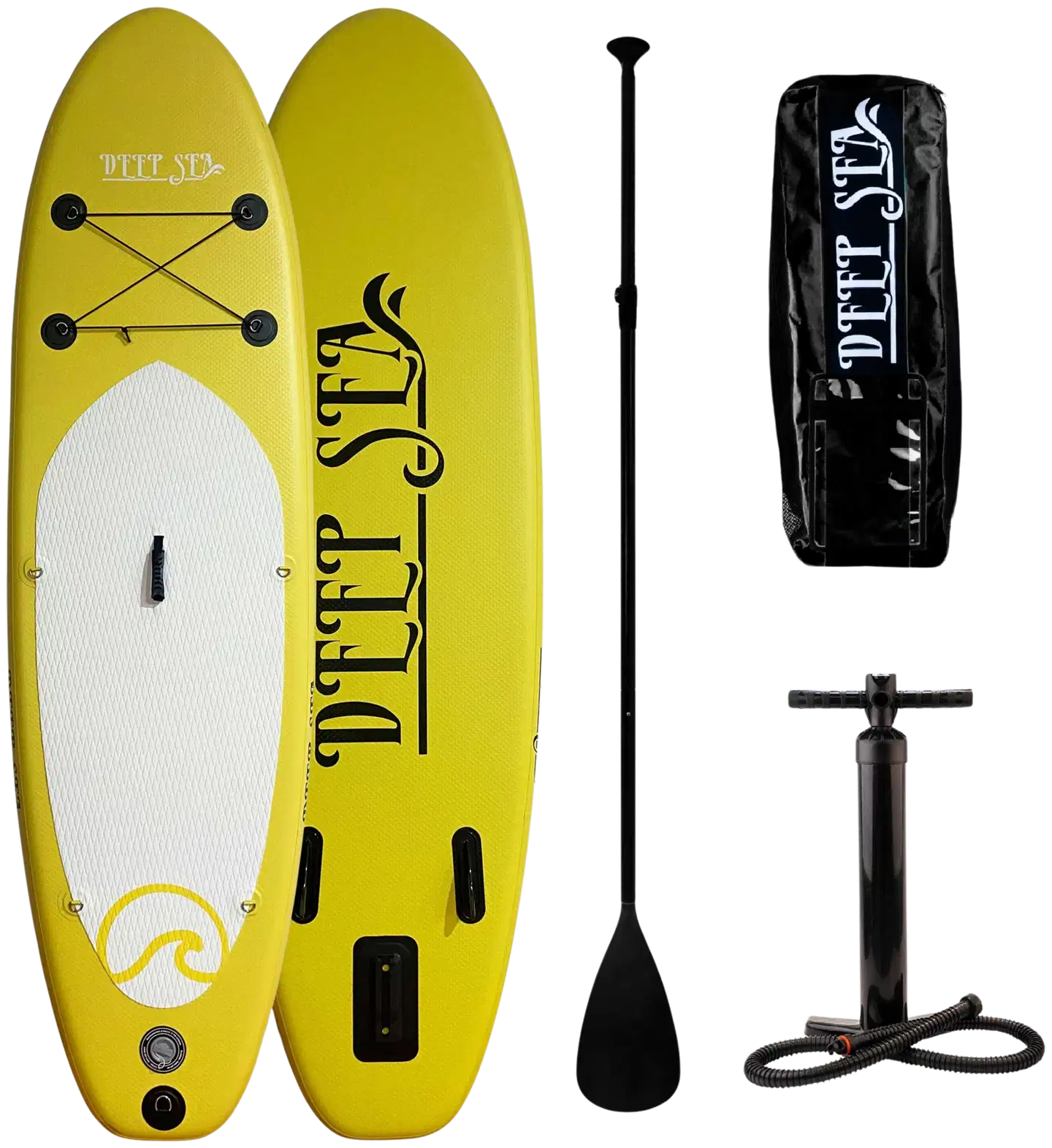 Deep Sea SUP-lautasetti Standard 275cm, Keltainen - 1