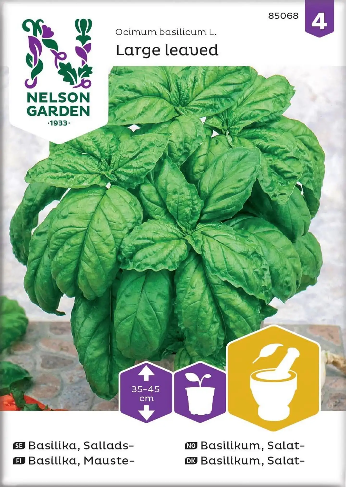 Nelson Garden Siemen Basilika, Mauste-