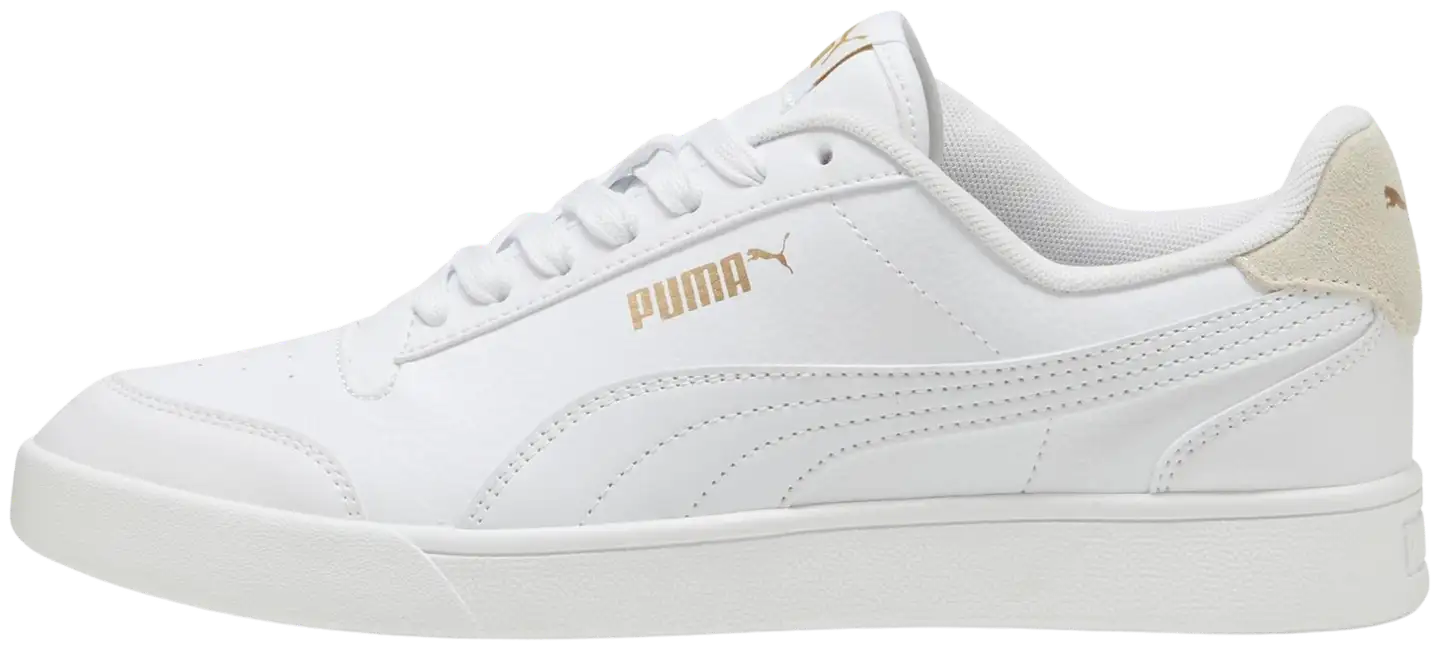 Puma nainen vapaa-ajan jalkine Suffle - Puma White-Puma Team Gold - 1