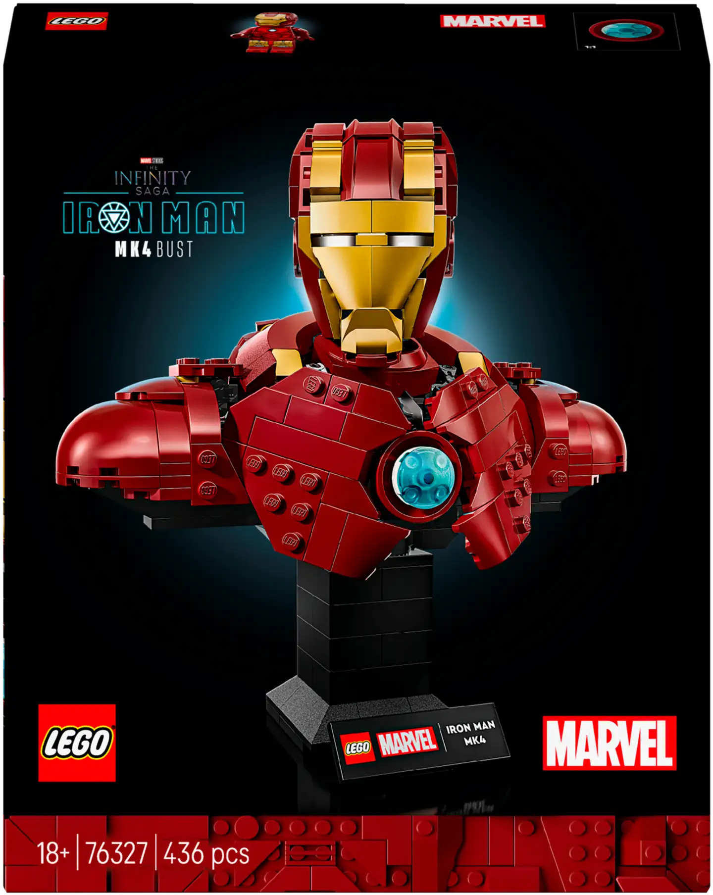 LEGO® Marvel 76327 Iron Man MK4 rintakuva, Rakennussetti - 2