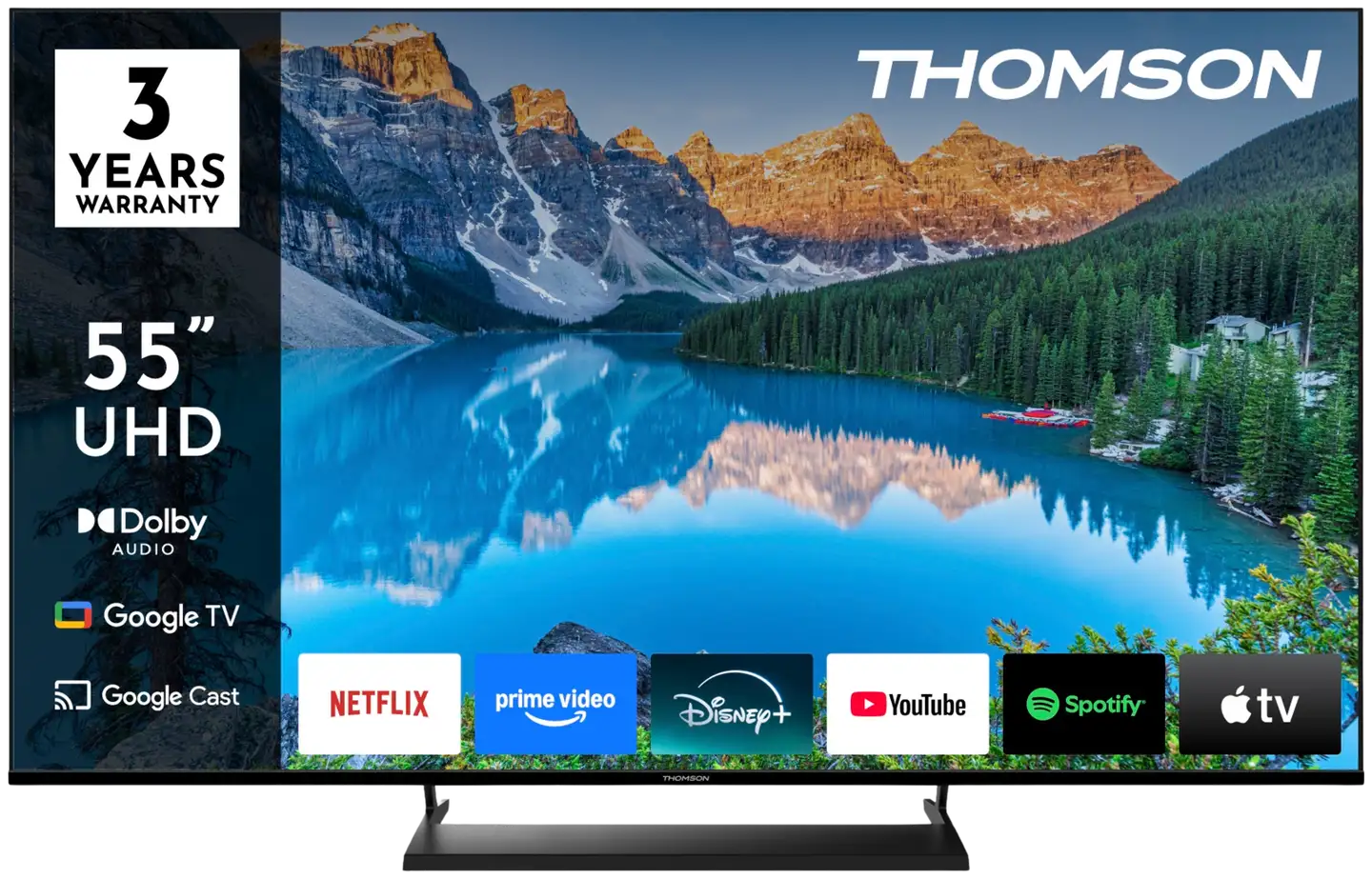 Thomson 55" 4K Google TV 55UG5X15 - 1