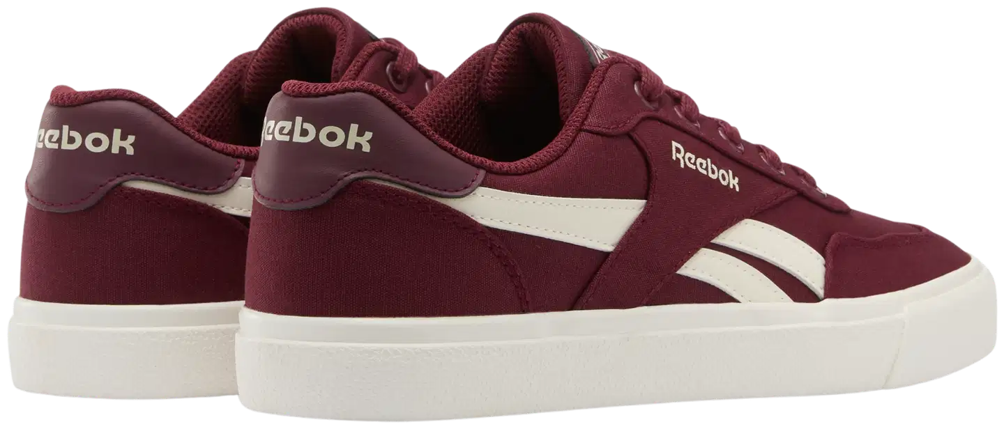 Reebok court advance naisten tennari - BLACK CHERRY/CHALK - 4