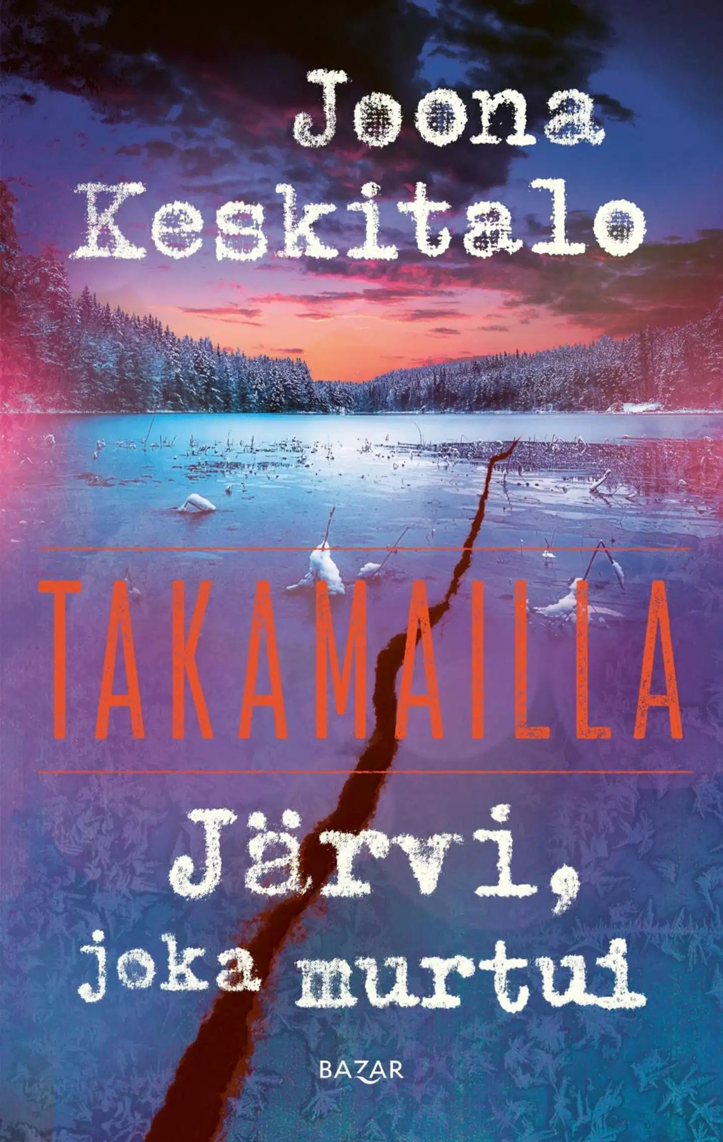 Keskitalo, Järvi, joka murtui