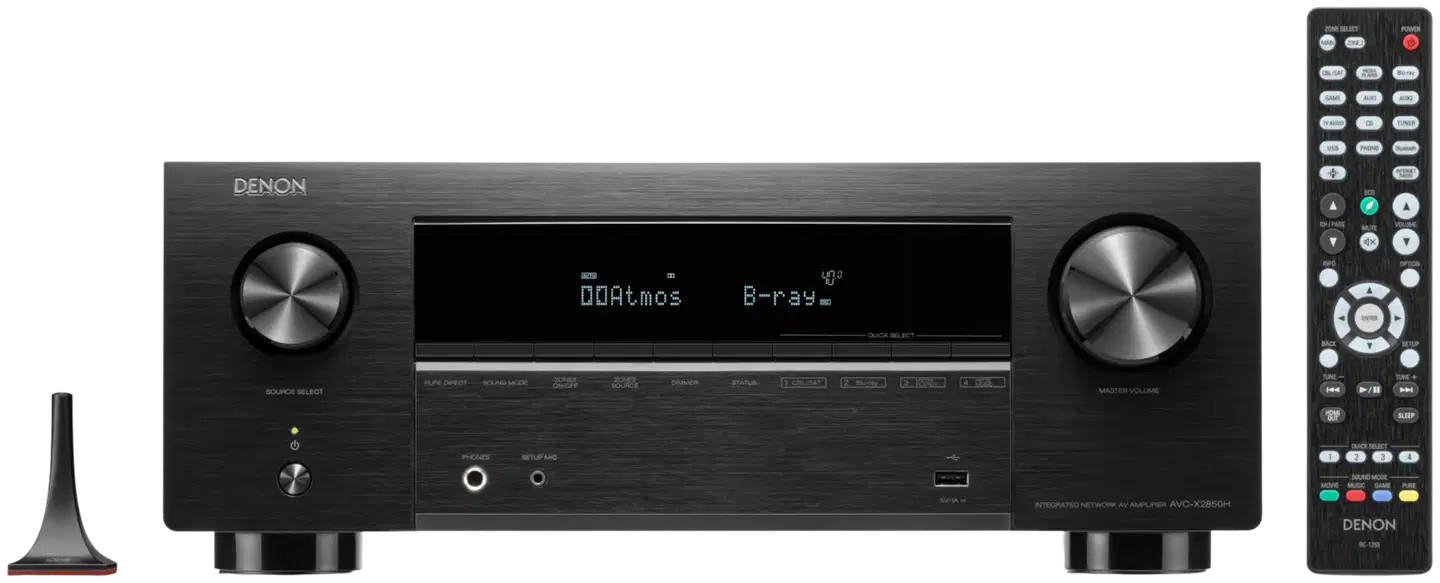 Denon AVC-X2850H 7.2 HEOS AV-vahvistin - 1