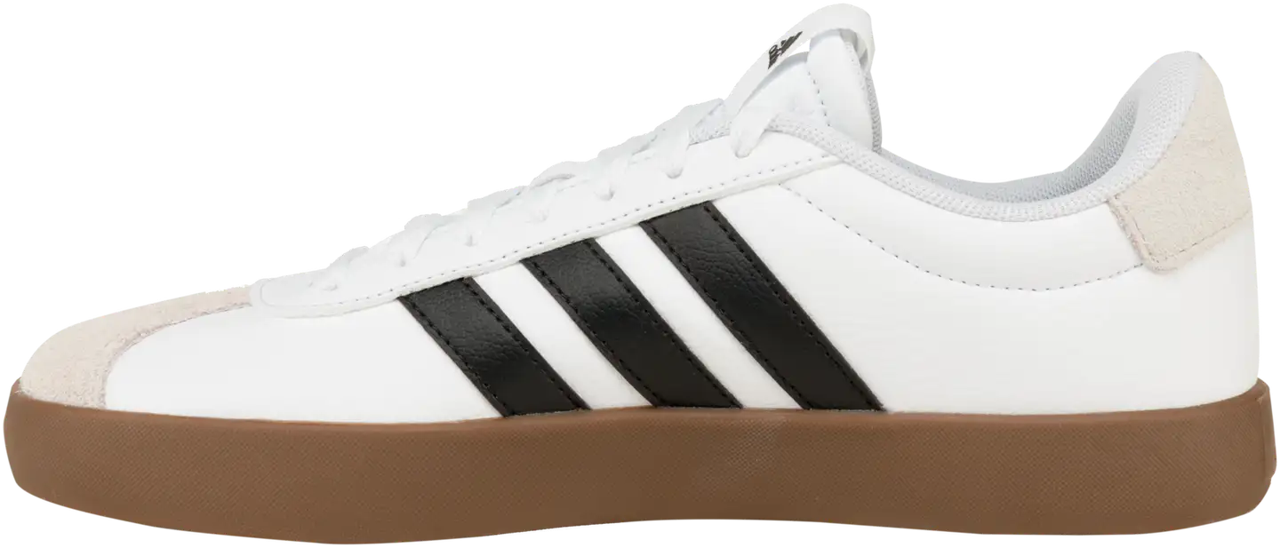 adidas naisten tennarit VL Court 3.0 - white/core black/grey one - 3