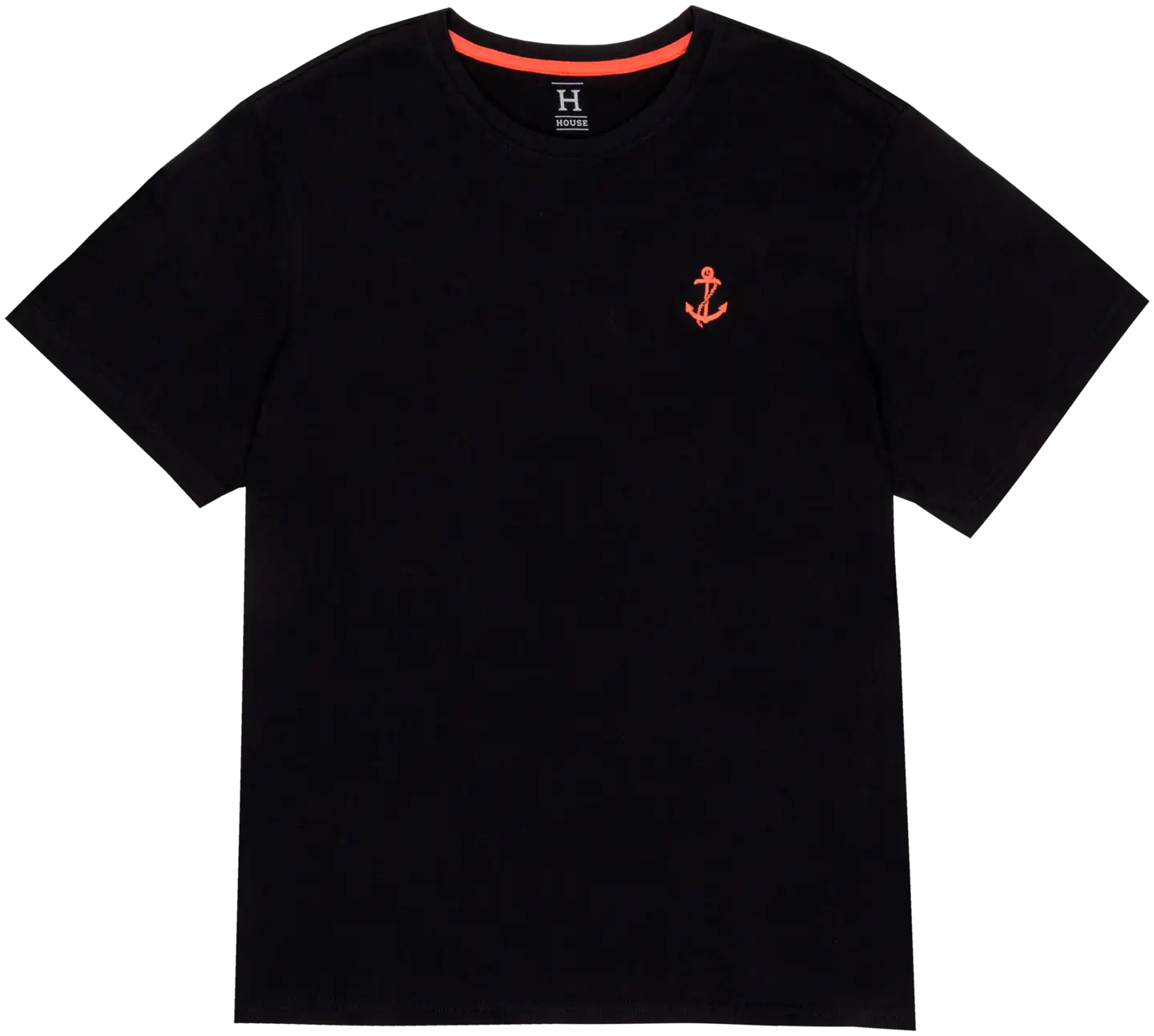 House miesten t-paita Anchor - BLACK - 1