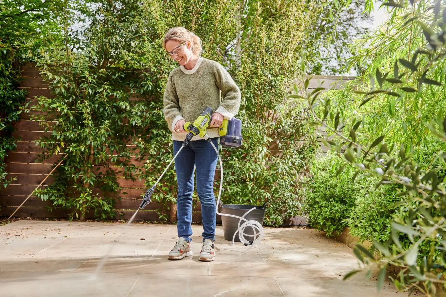 Ryobi 18V akkupainepesuri RY36PWX41A-0 - 5