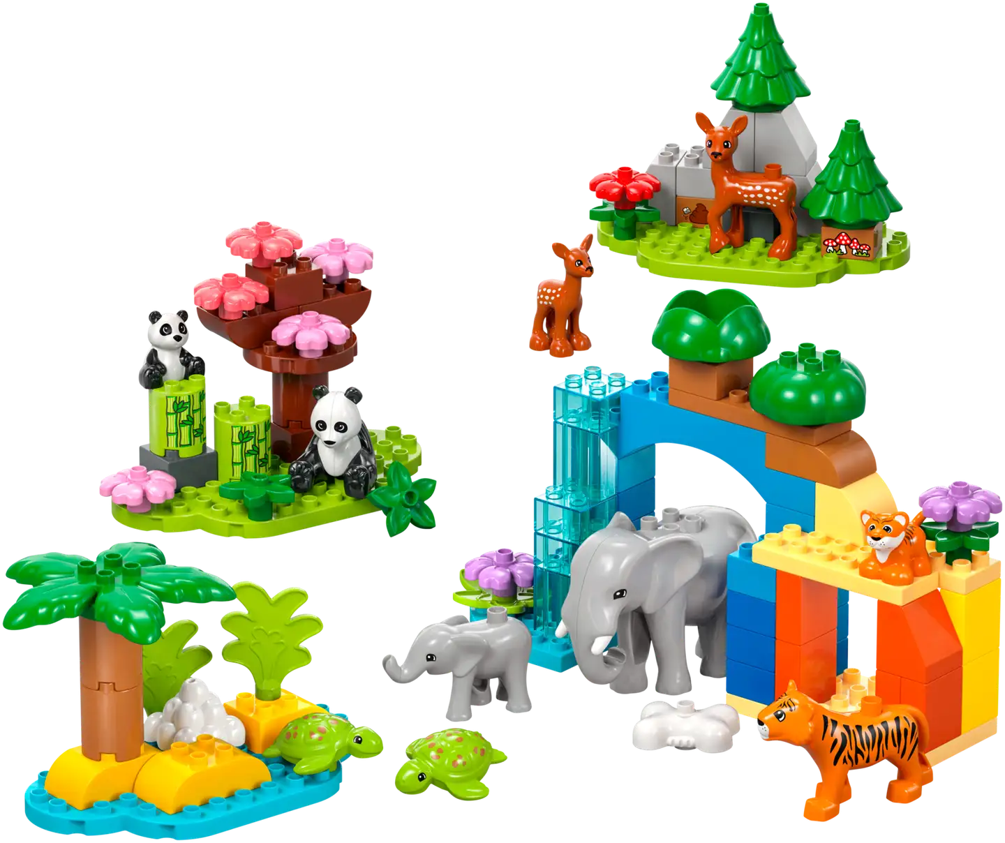 LEGO® DUPLO Town 10446 3-in-1 luonnoneläinperheet - 4