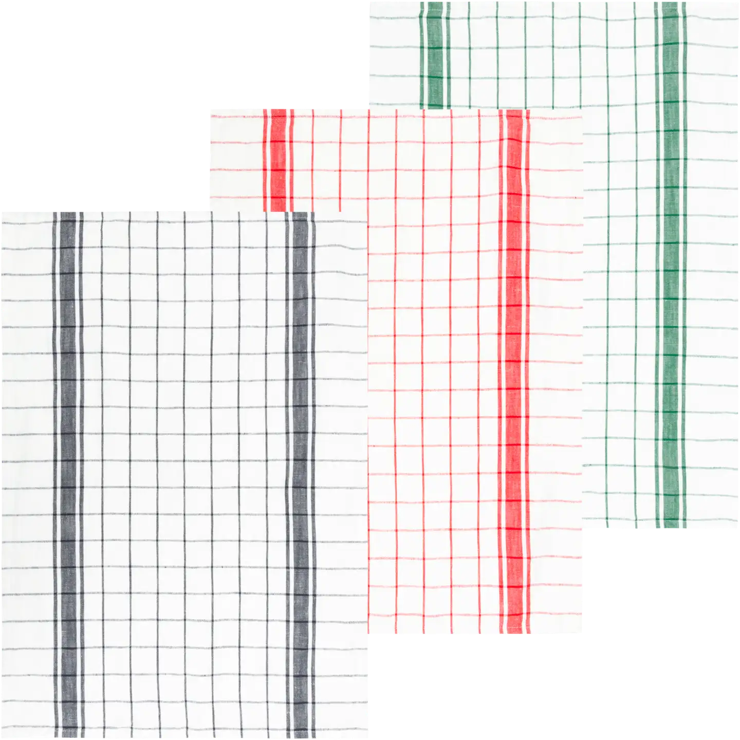 House keittiöpyyhe Classic pellavasekoite 3 kpl - 1