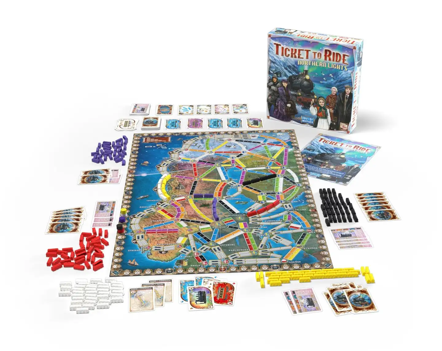 Ticket to Ride Northern Lights - 3