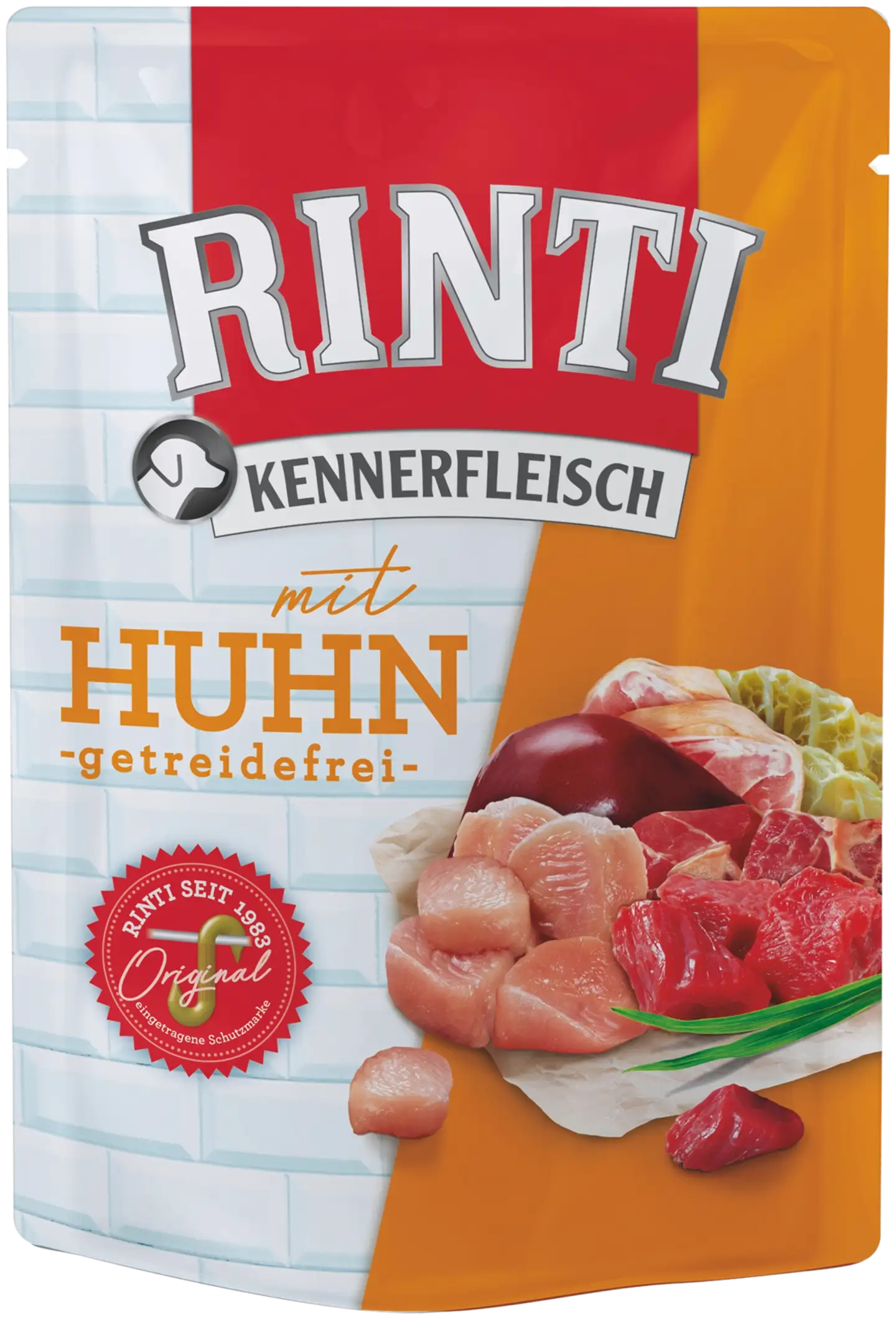 Rinti Kennerfleisch Kana 400g, annospussi