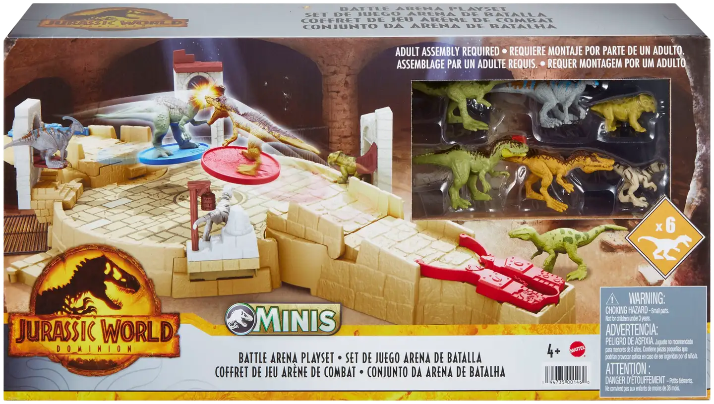 Jurassic World Minis Battle Arena Hbt63 - 1