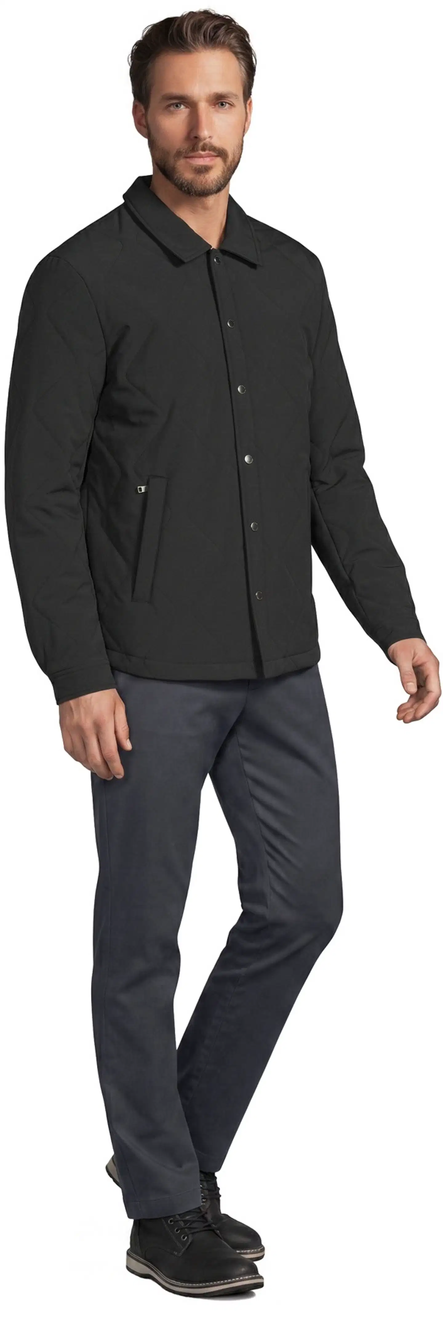 London Fog miesten vanutakki 204L352664 - Jet black - 4