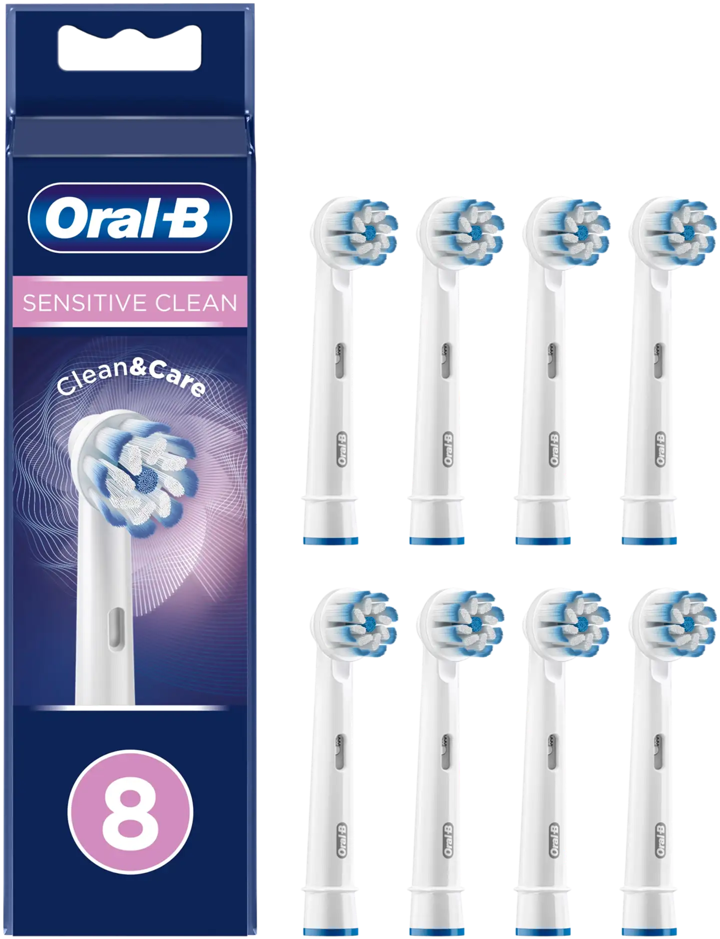 Oral-B Vaihtoharja Sensitive Clean 8kpl - 1