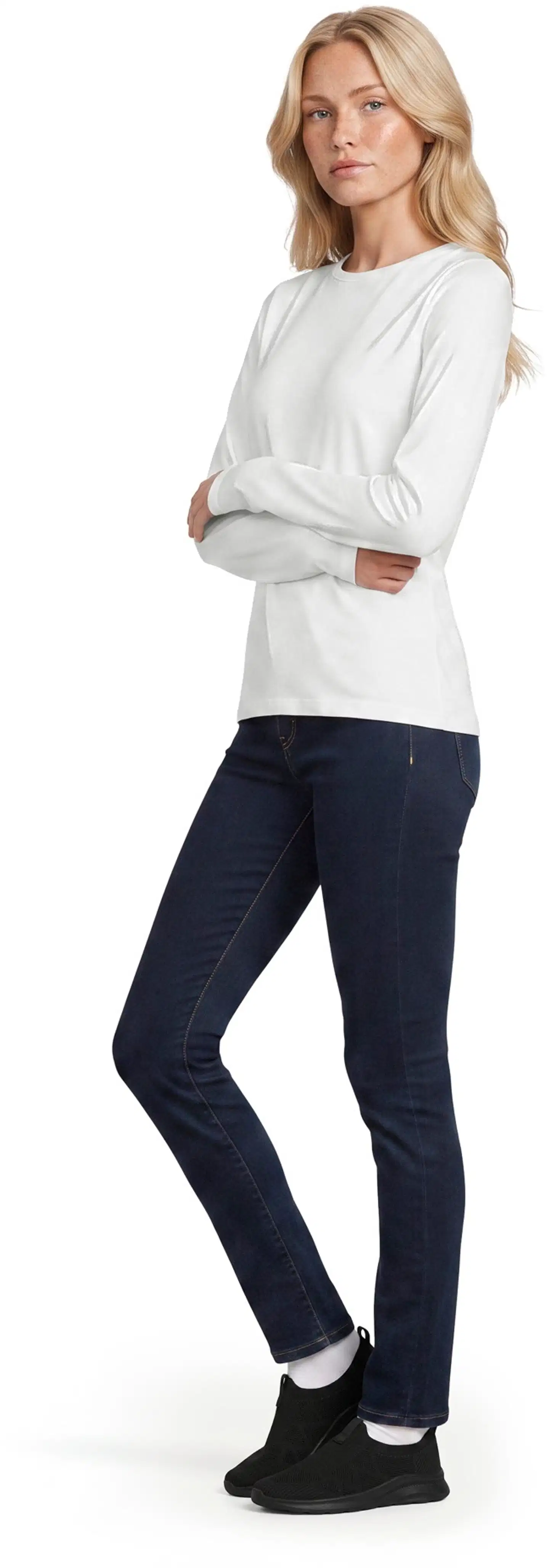 House naisten trikoopaita Donna O - White - 4
