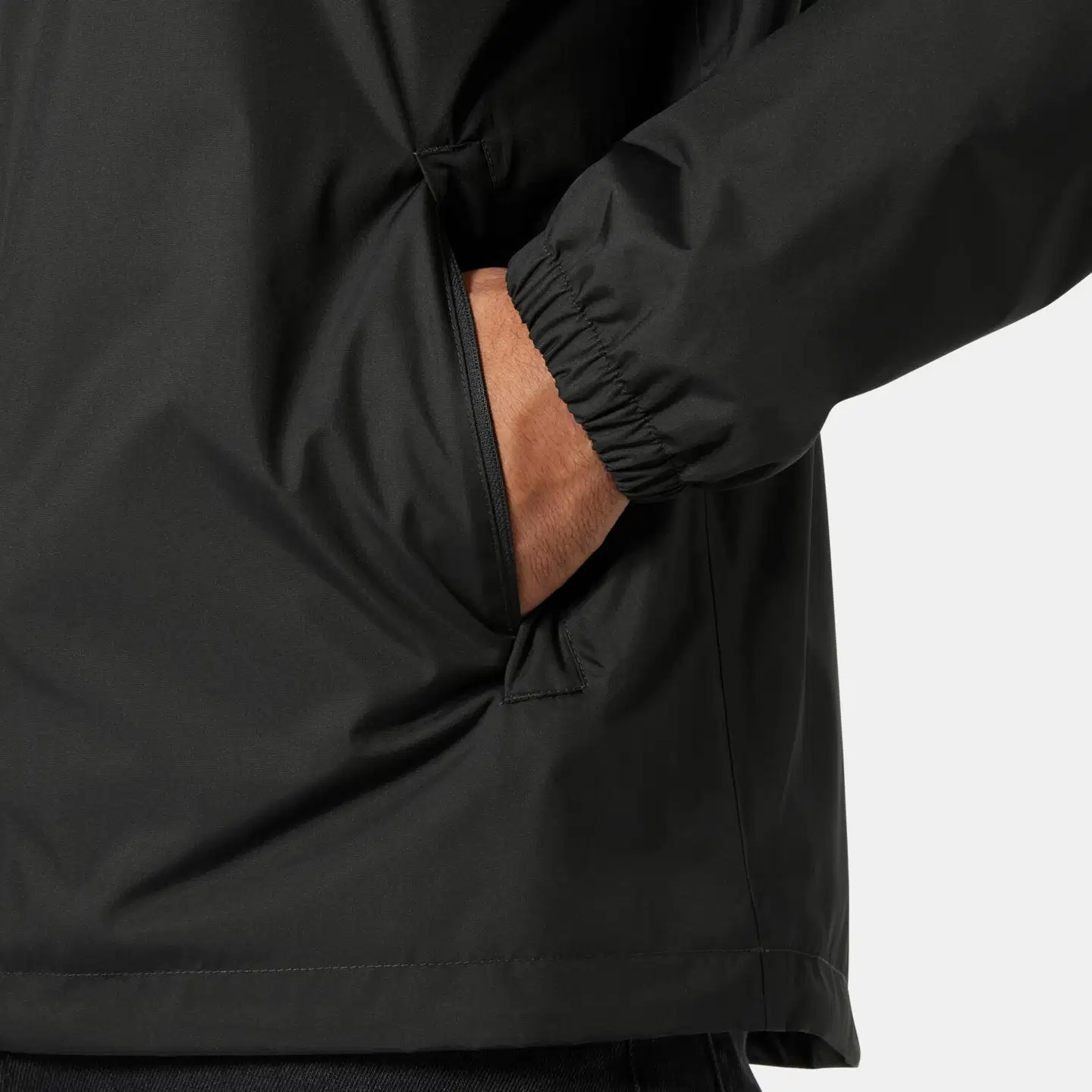 Helly Hansen miesten fleece vuorattu kuoritakki Vancouver Fleece Lined 54269 - Ebony - 6