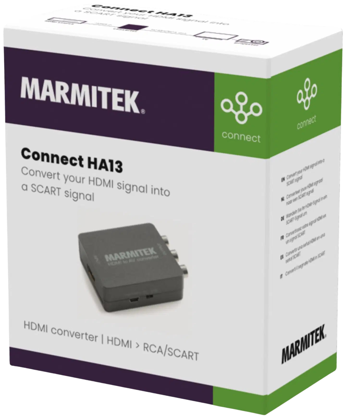 Marmitek HDMI-SCART-muunnin Connect HA13 - 7