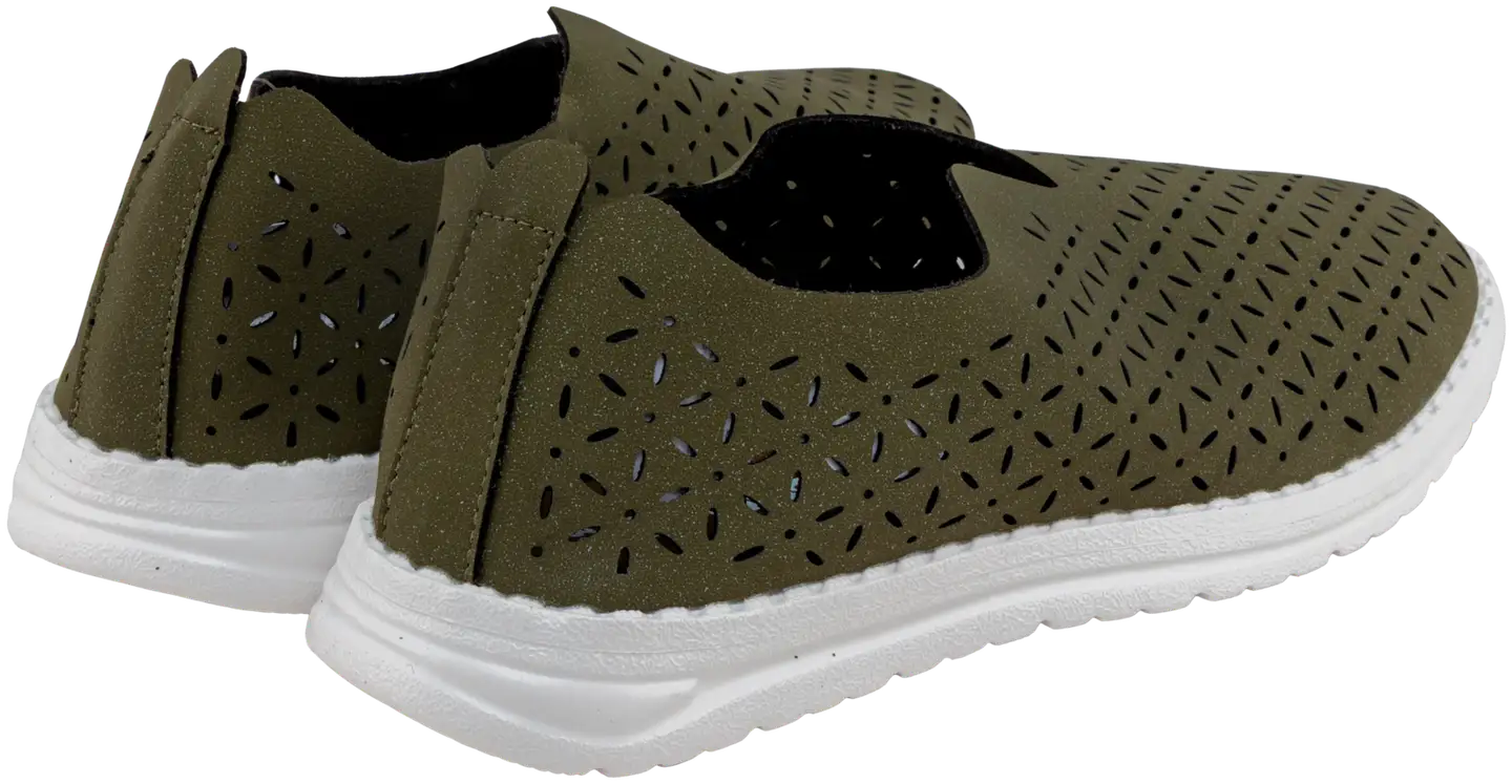 TEX naisten loaferit I198194 - Khaki - 2