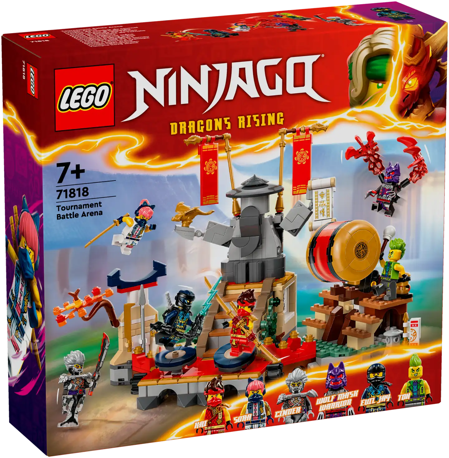 LEGO Ninjago 71818 Turnajaisten taisteluareena - 1