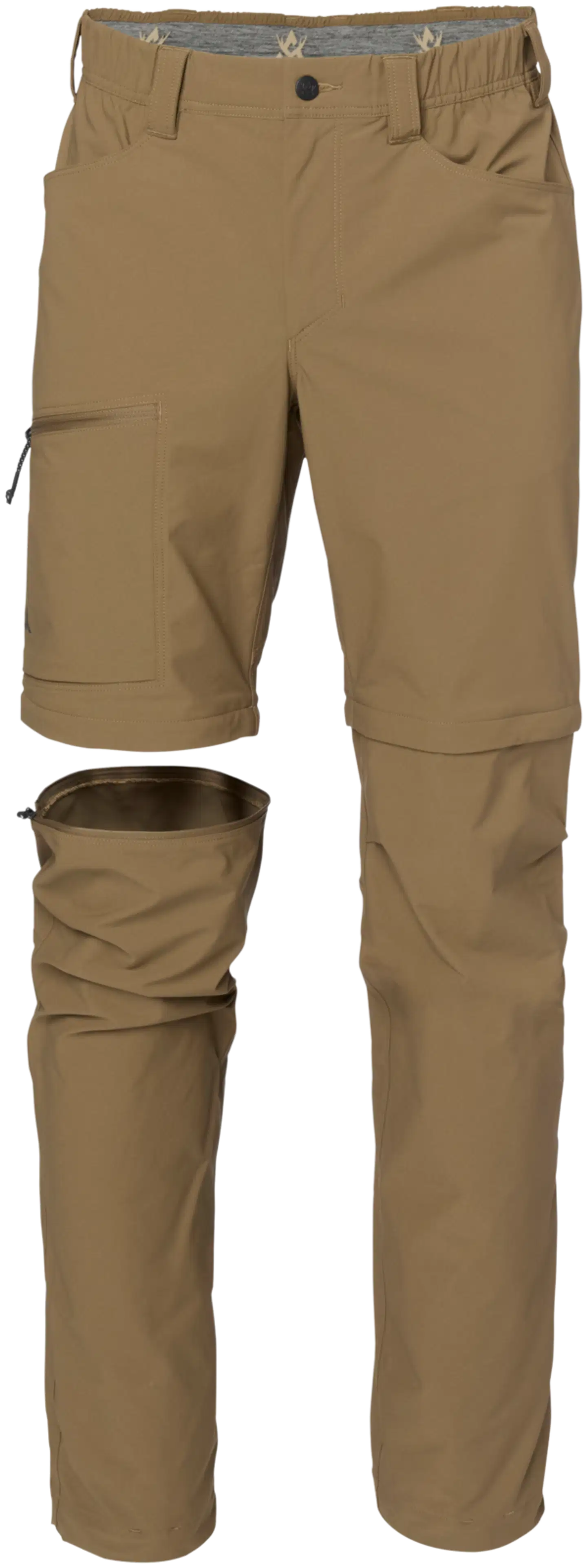 Alaska chaser lite miesten zip-off housut, gravel - Gravel - 2