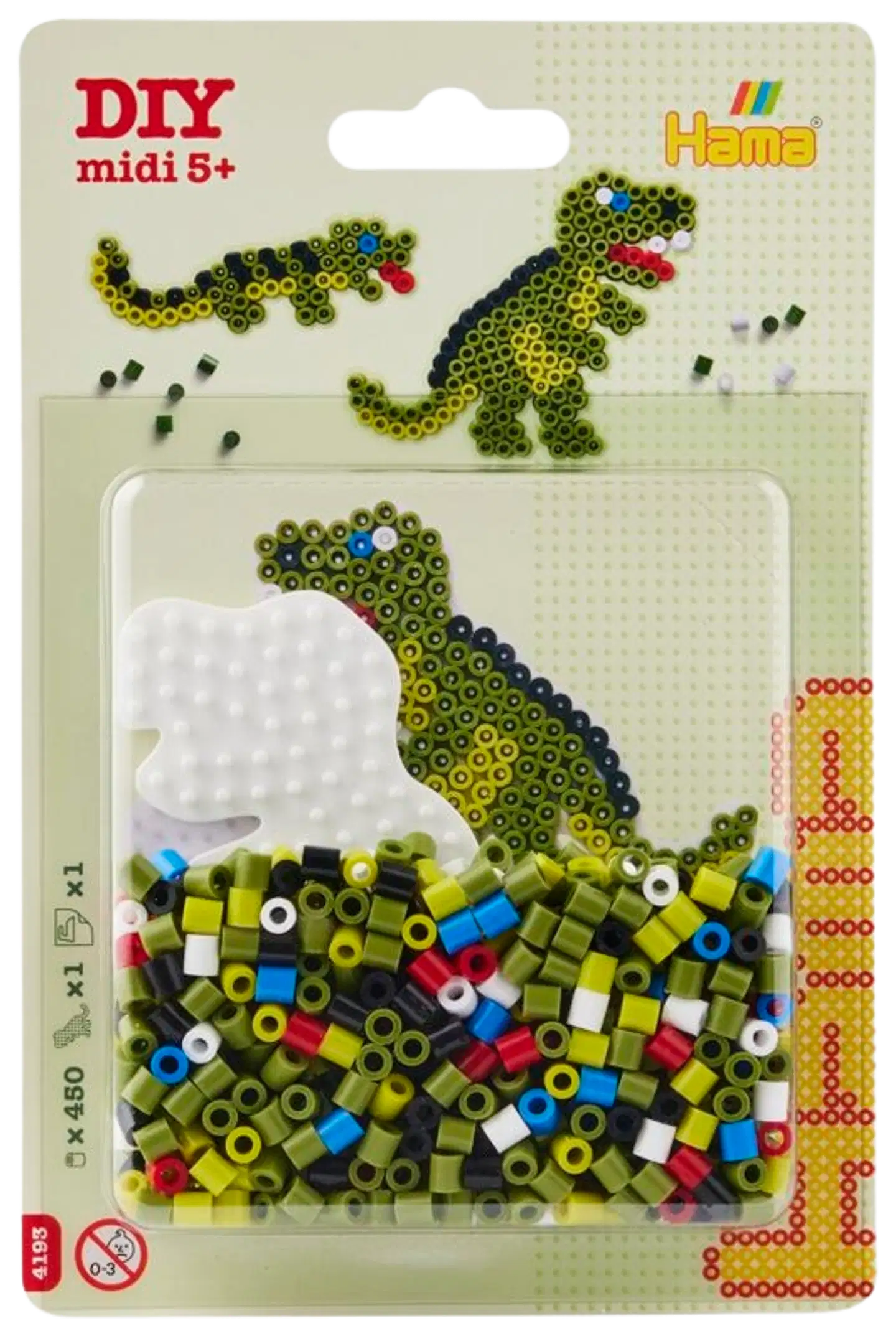 Hama pikkublister Dino