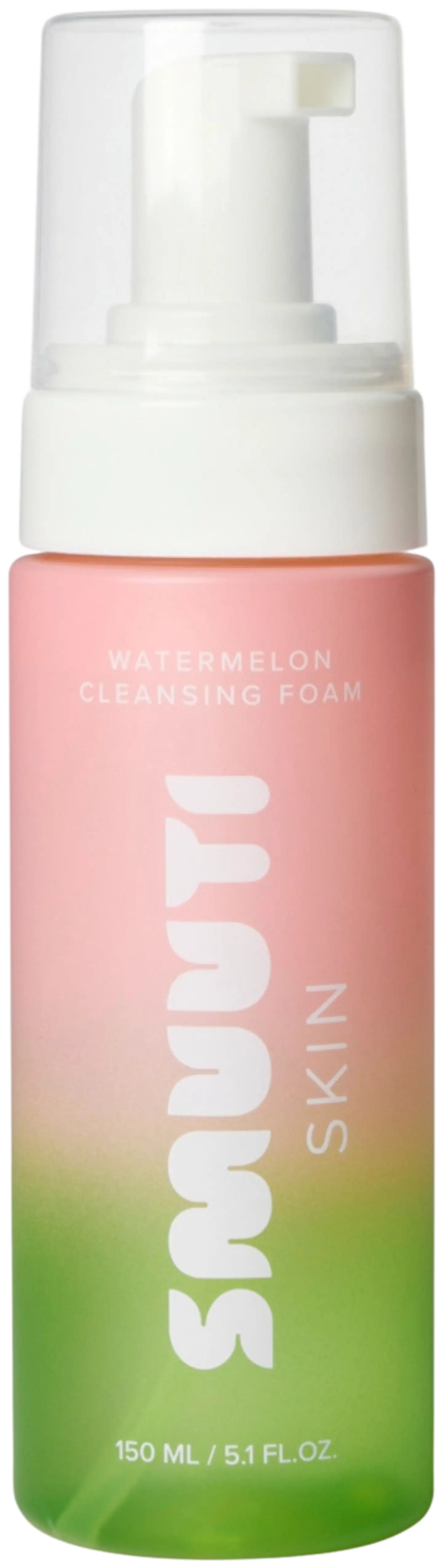 Smuuti Skin Watermelon Cleansing Foam 150 ml-puhdistusvaahto - 1