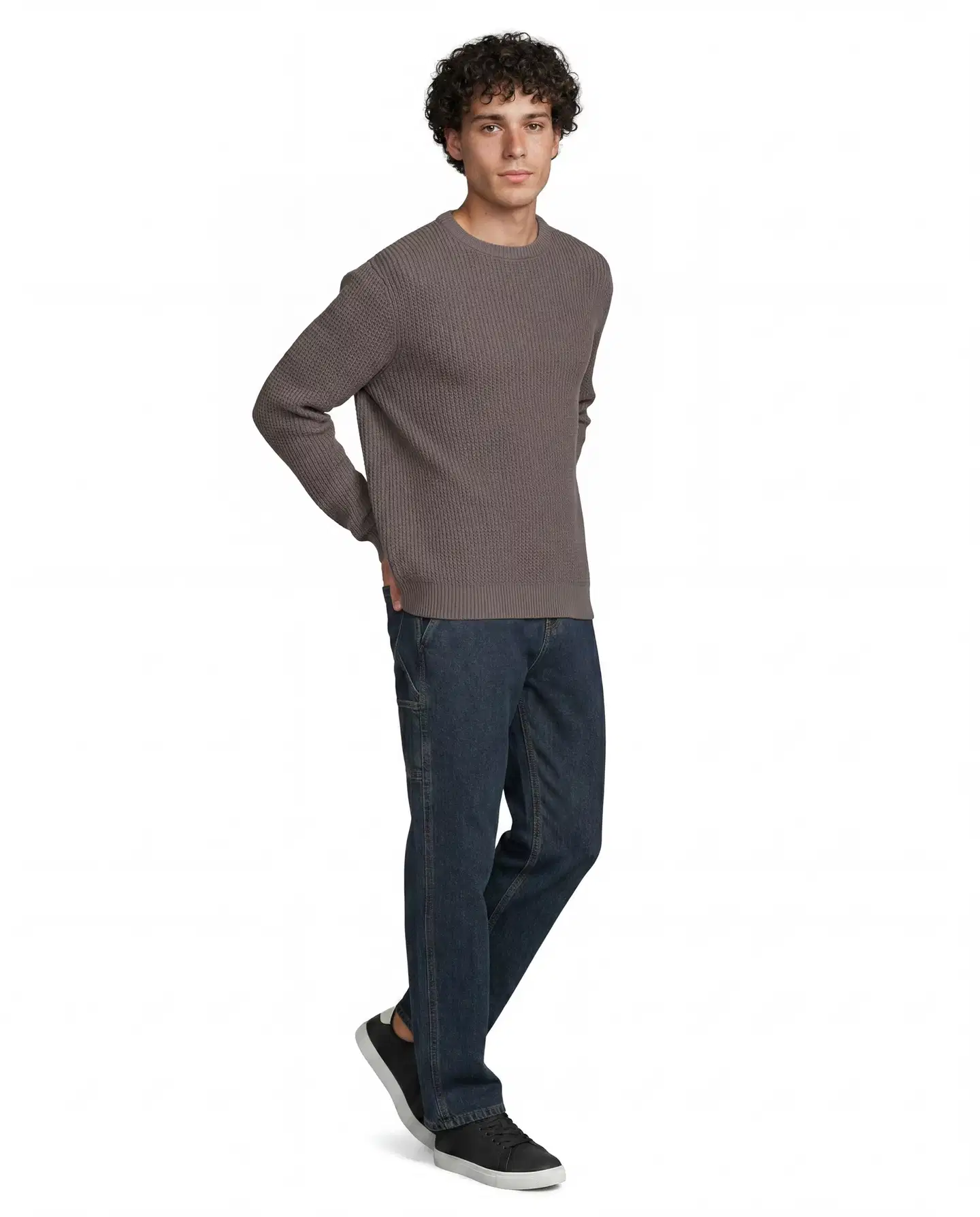 WKLY. miesten patenttineule acid wash, o-pääntie CYCLO® 195W312662 - Antracite - 4