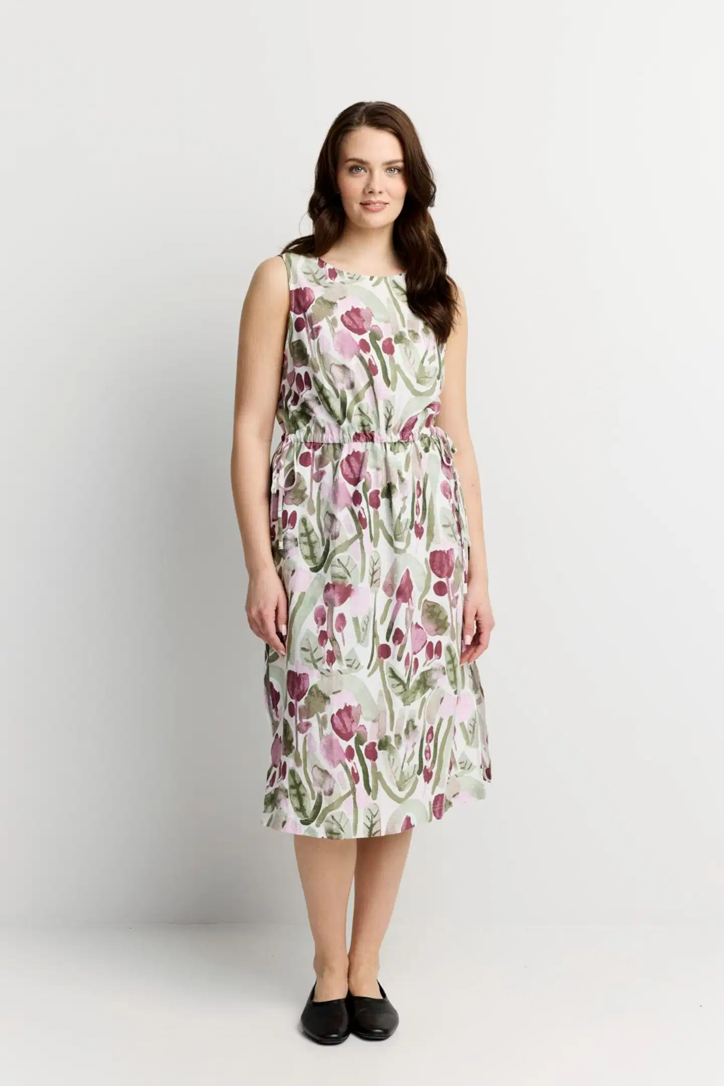 Finlayson naisten pellavamekko Kumpula - Multicolor - 3