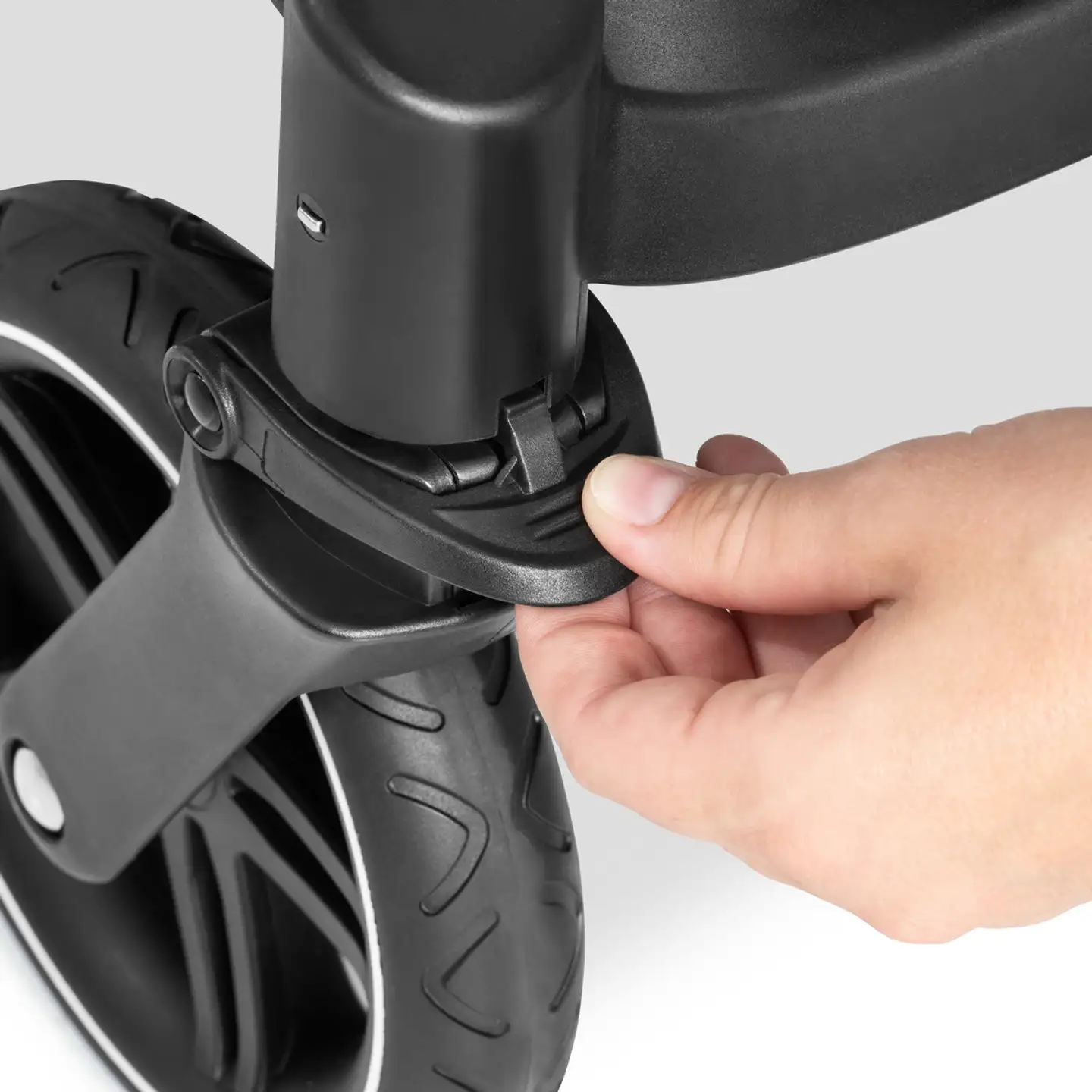 Hauck tuplarattaat Atlantic Twin harmaa - 43