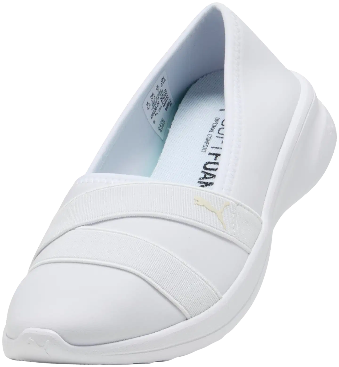 Puma naisten sportballerina Adelina 2 - White-White - 6