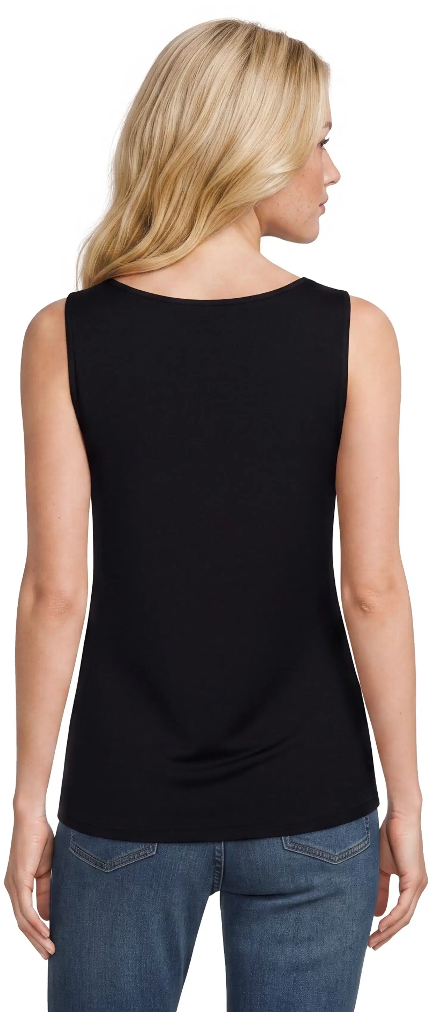 House naisten trikootoppi 213H26N302 - black - 3