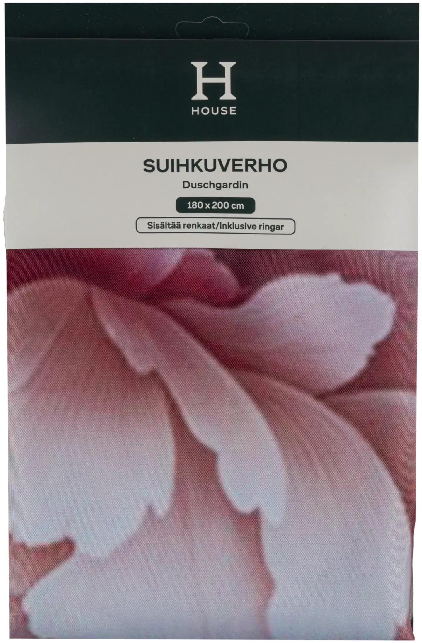 House suihkuverho Peony 180x200 cm - 4