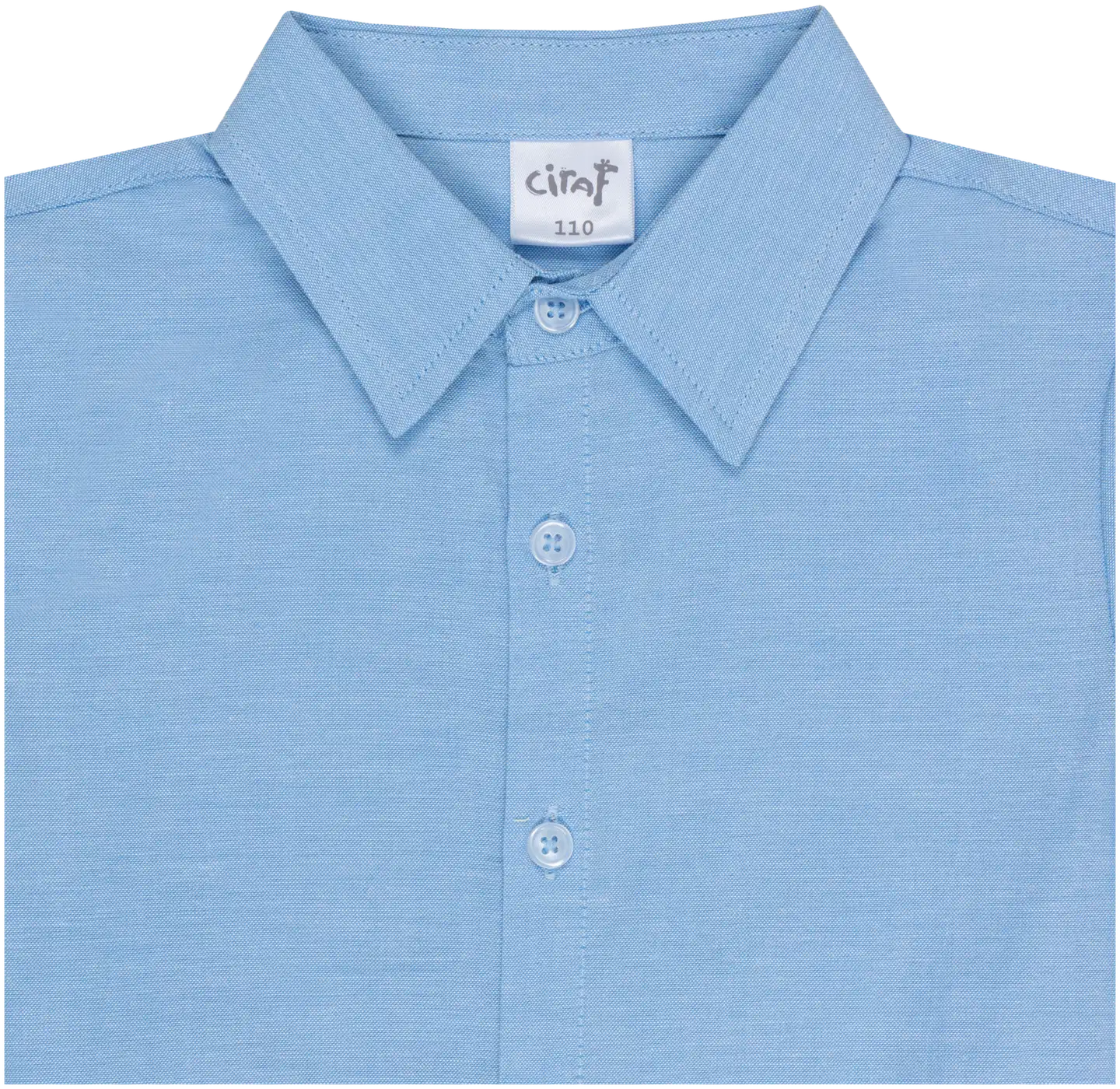 Ciraf lasten lyhythihainen kauluspaita 25pc261624 - Blue - 3