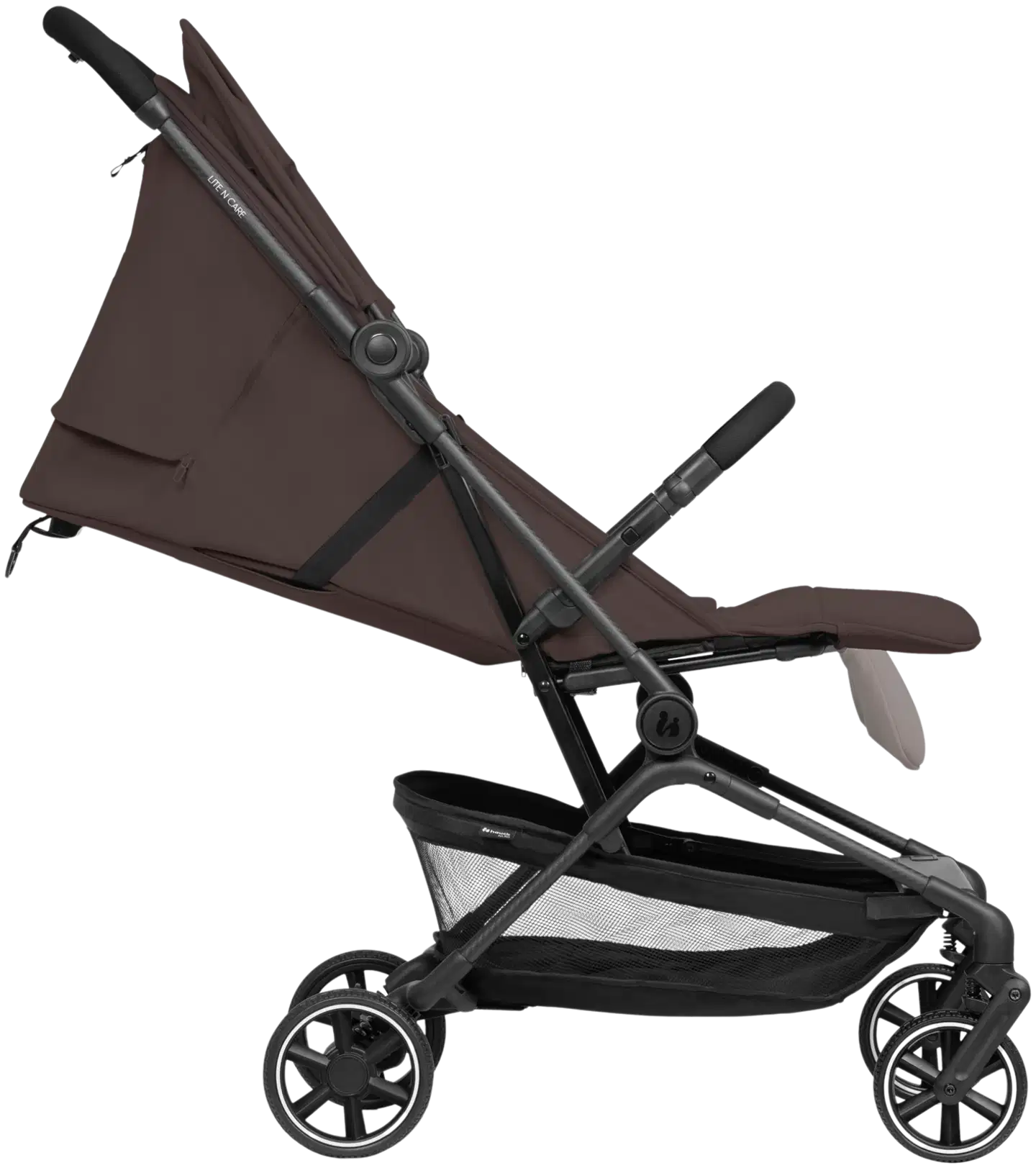 Hauck matkarattaat Lite N Care ruskea - 6