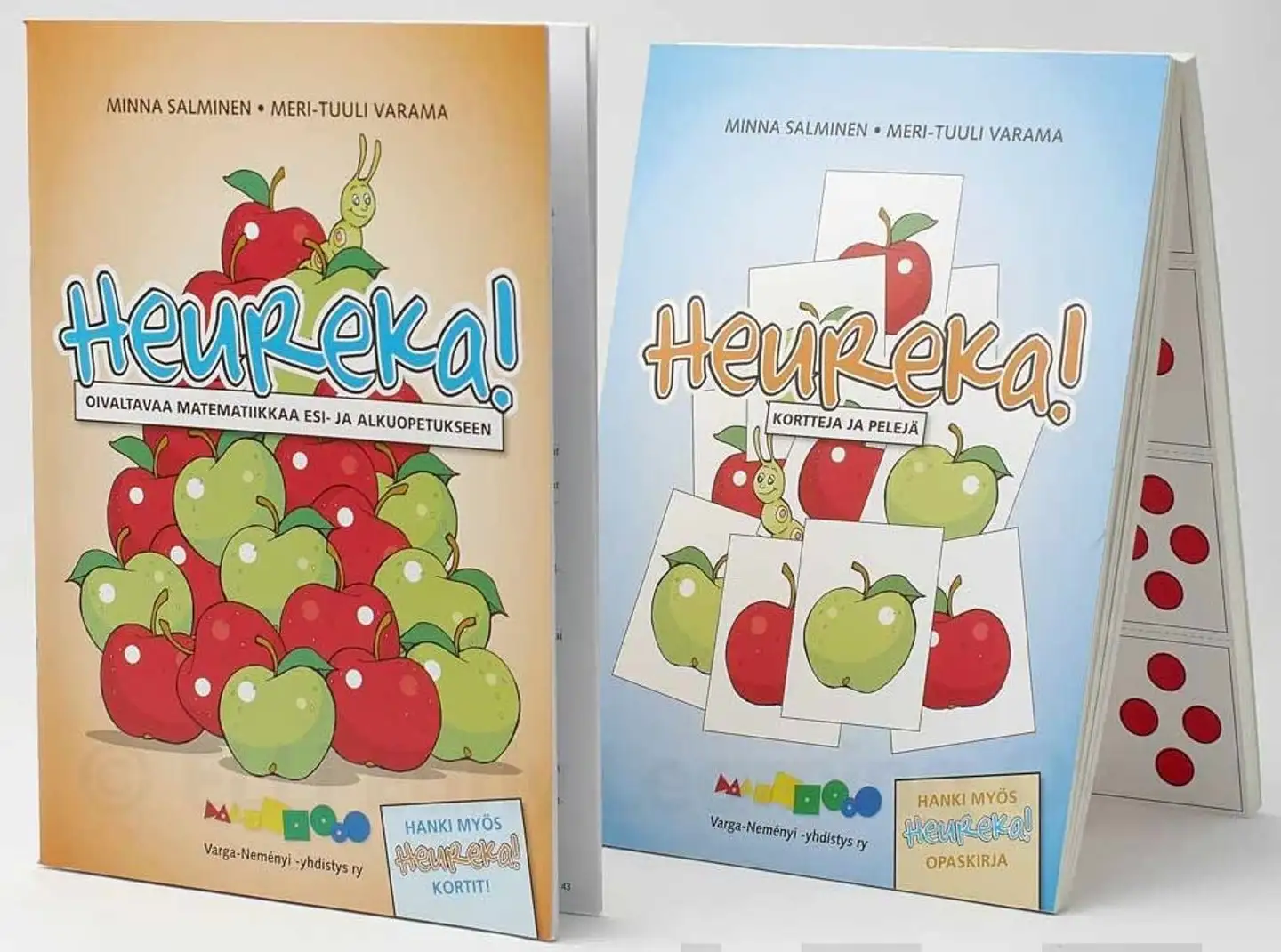 Salminen, Heureka! Tarjouspaketti (kirja + kortteja ja pelejä) - Oivaltavaa matematiikkaa esi- ja alkuopetukseen