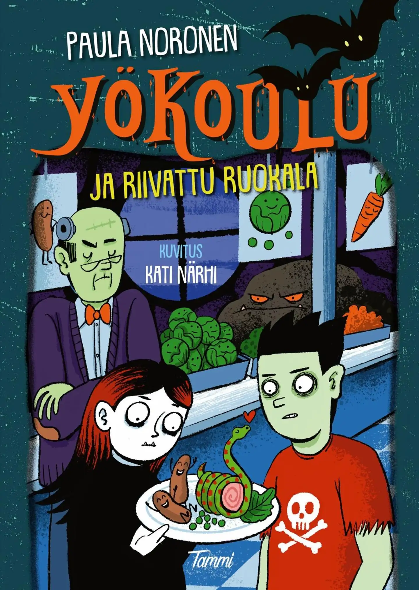 Noronen, Yökoulu ja riivattu ruokala
