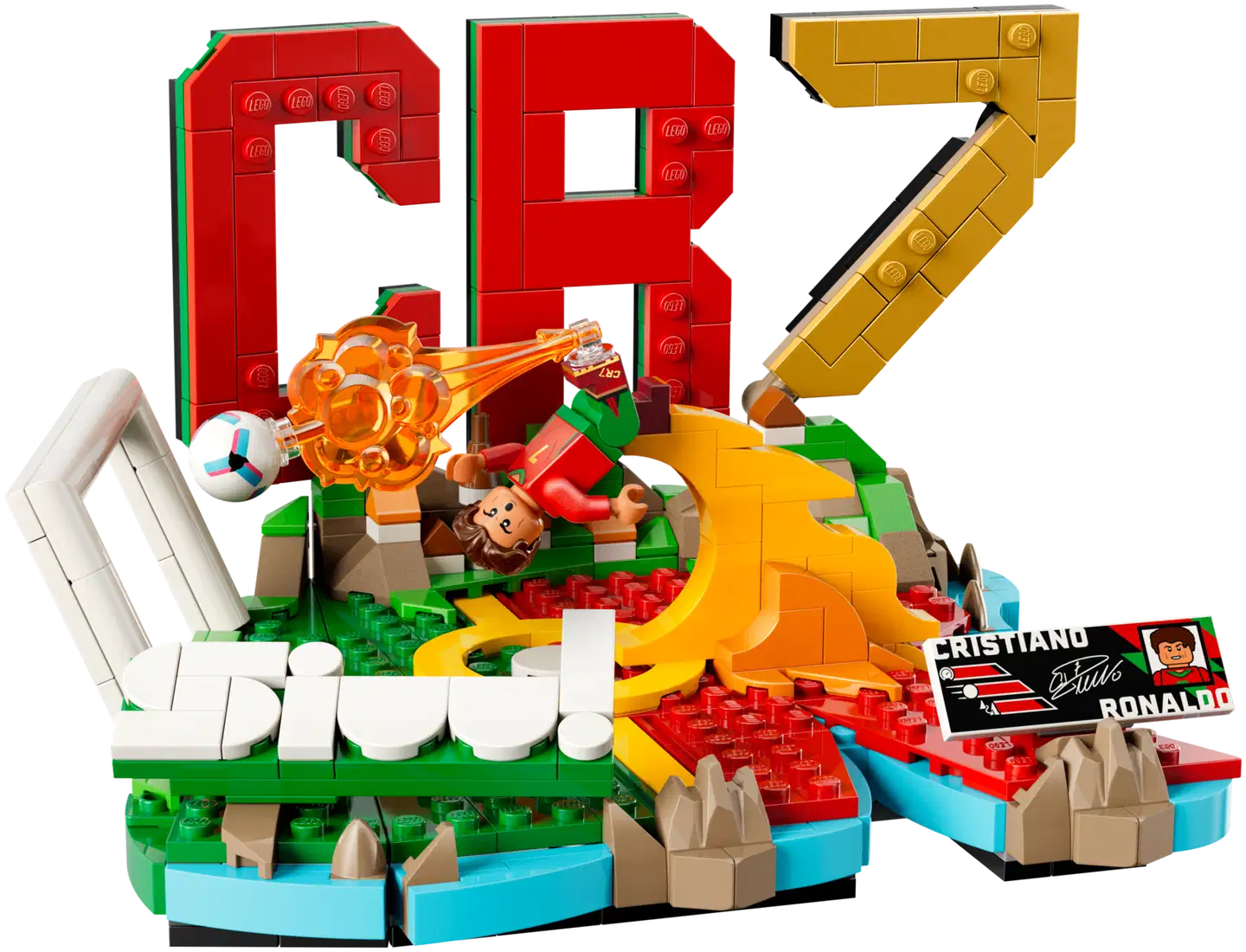 LEGO® Editions Football 43012 Cristiano Ronaldo – jalkapallon tähtihetket - 2