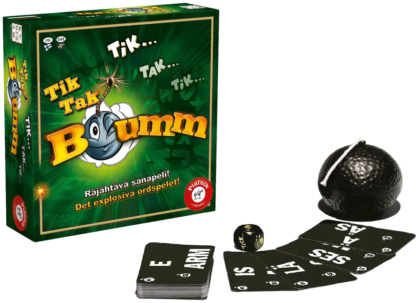 Piatnik Lautapeli Tik Tak Bumm (suomenkielinen, ruotsinkielinen) - 2