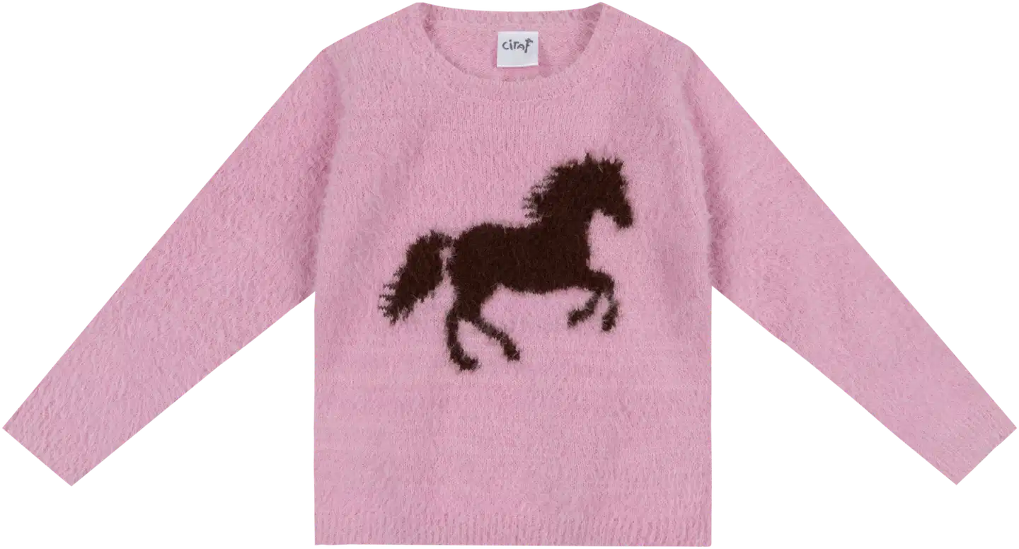 Ciraf lasten neule 25TC263311 - 18-2133tcx pink flambe - 1