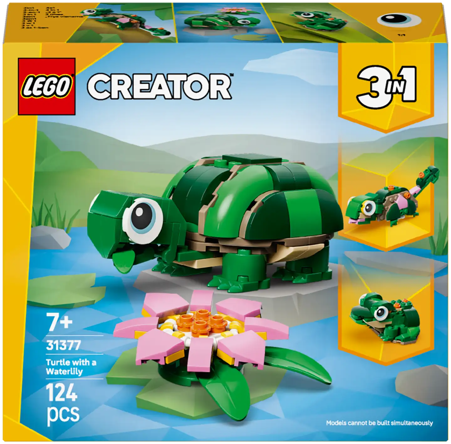 LEGO® LEGO Creator 31377 Kilpikonna ja lumpeenkukka - 8