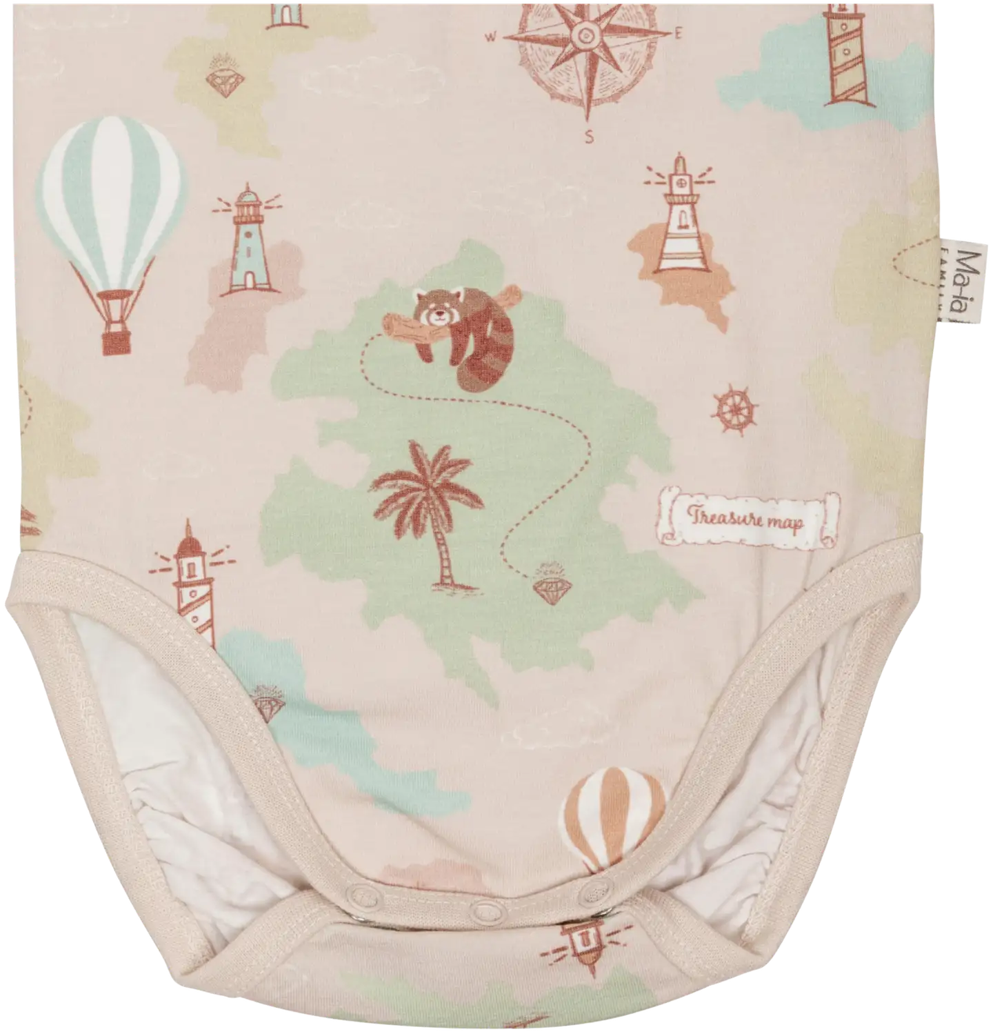 Ma-ia Family vauvojen body Reitti 205022 - BEIGE - 3