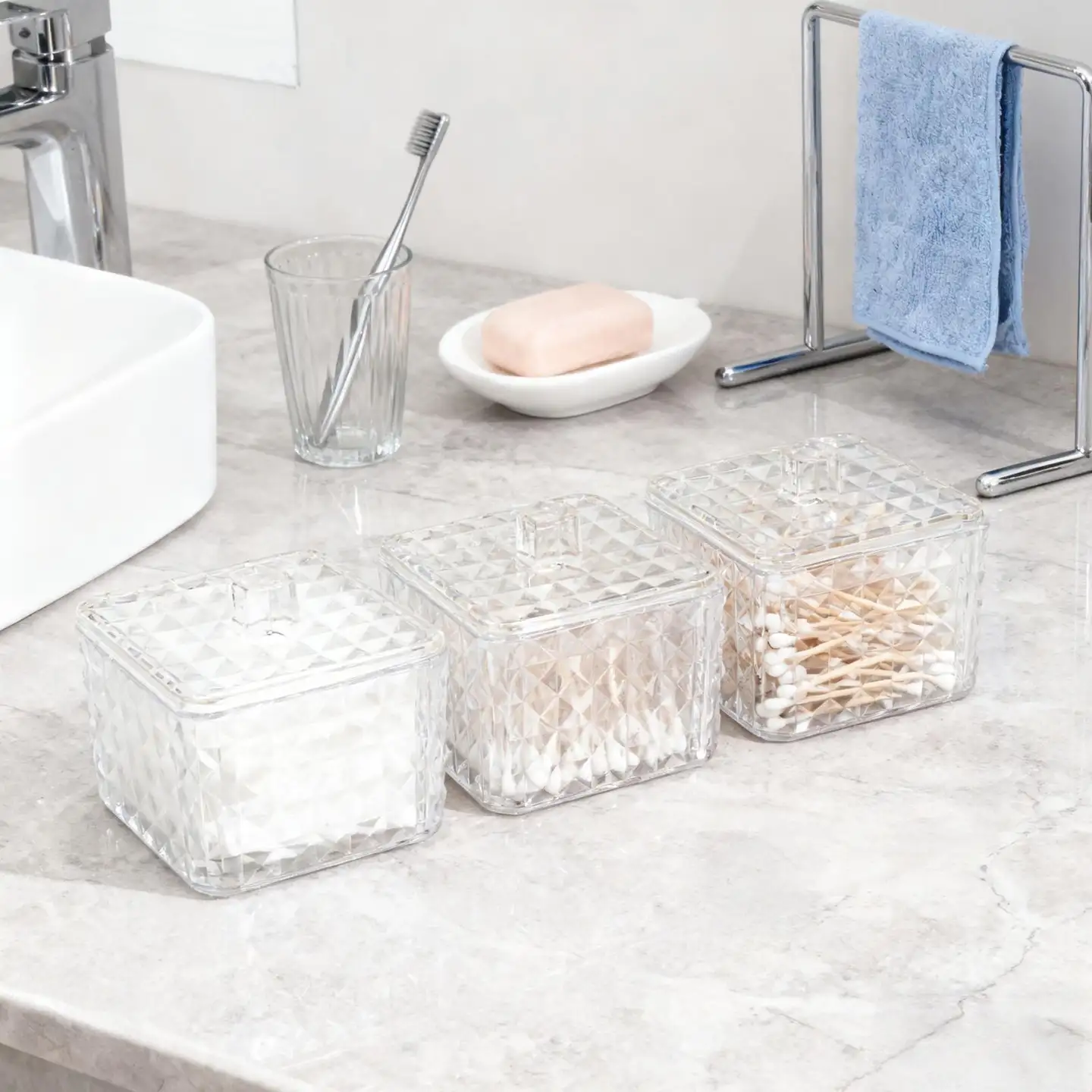 House säilytysrasiat 3 kpl tarjottimella - 6