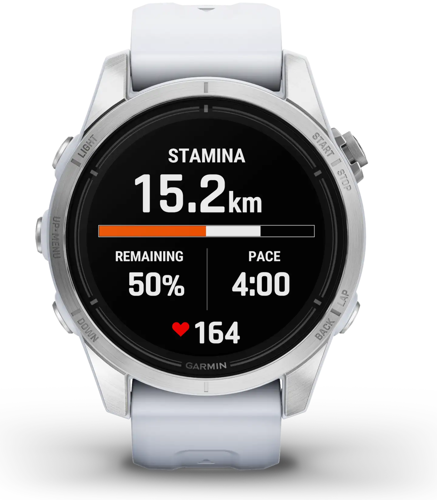 Garmin Epix Pro (Gen 2) 42mm urheilukello, valkoinen - 5