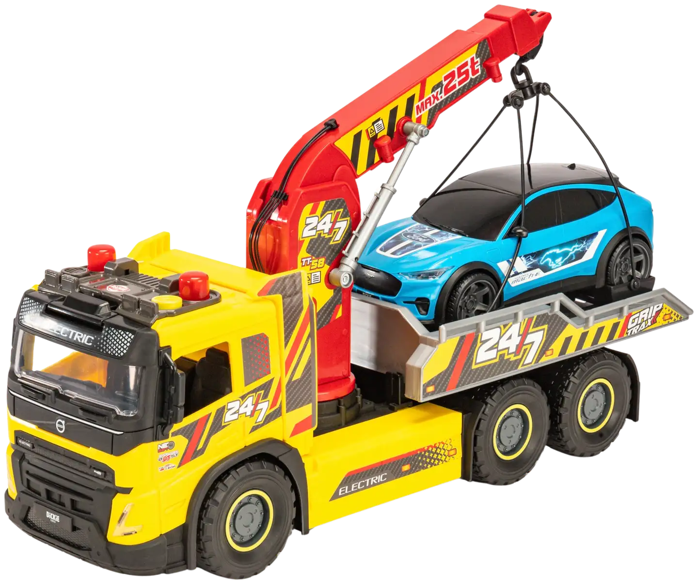 Dickie Toys Volvo FMX hinausauto, 54 cm, valo- ja äänitoiminnoin - 7