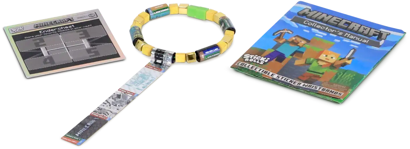 Sticki Rolls Minecraft Tarrarannekoru Yllätyspakkaus 50 tarraa - 14