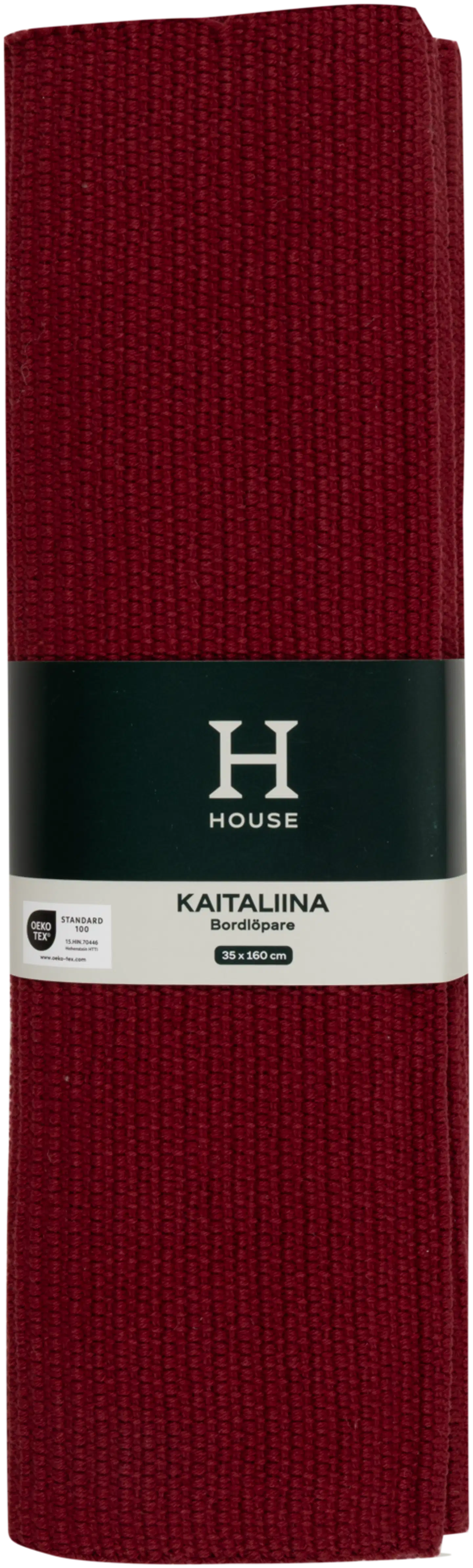 House kaitaliina Rib 34935 35 x 160 cm punainen - 2