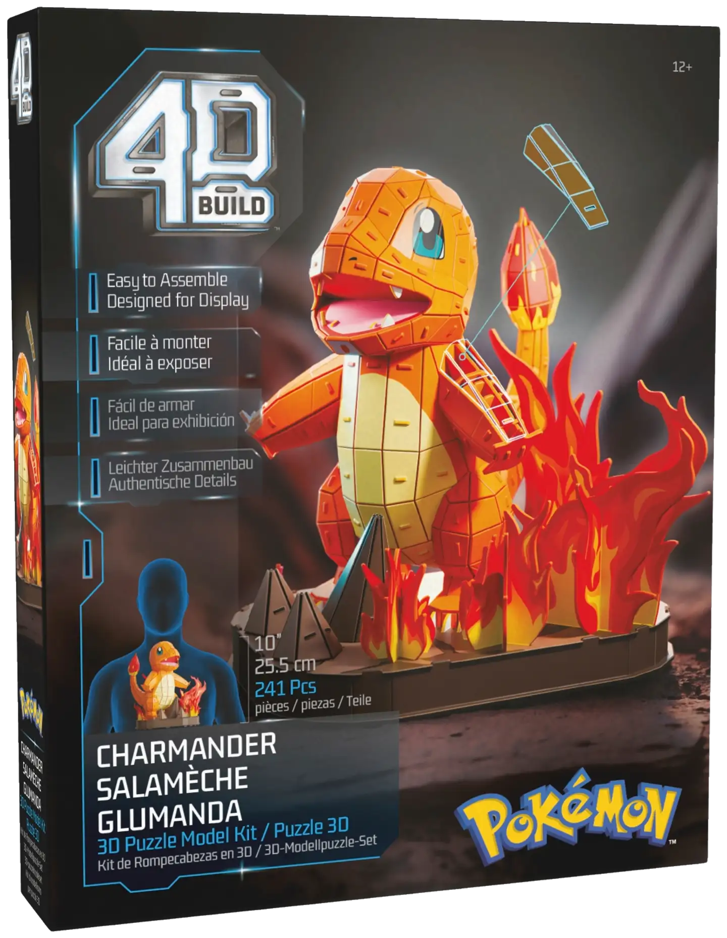 4D Puzzles Pokemon 30 cm - Charmander - 3