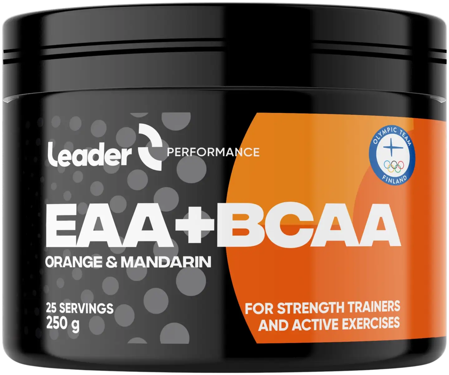 Leader Performance EAA-BCAA aminohappojauhe, Appelsiinin ja mandariininmakuinen 250g